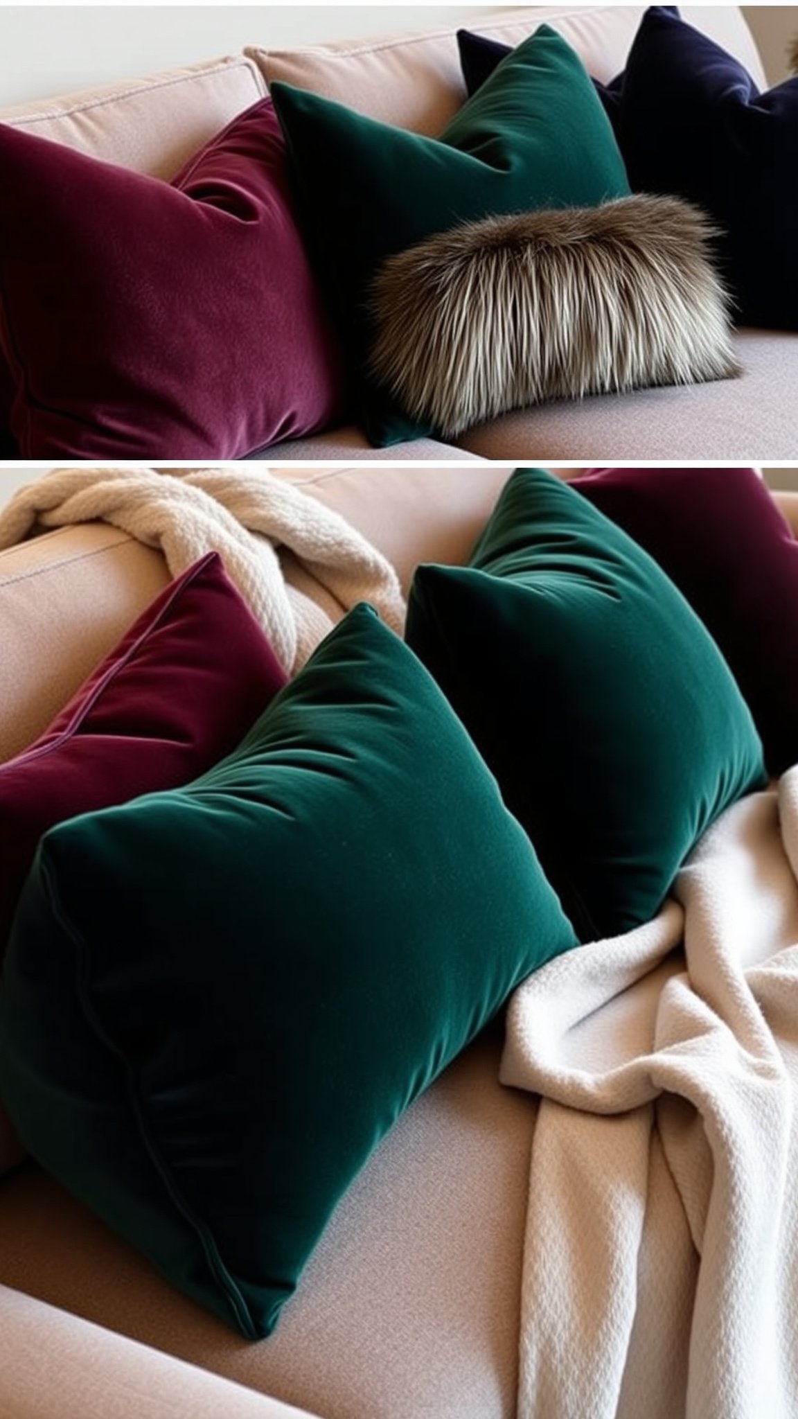 design 5 luxurious comfort with oversized cushions Design 5: Luxurious Comfort with Oversized Cushions