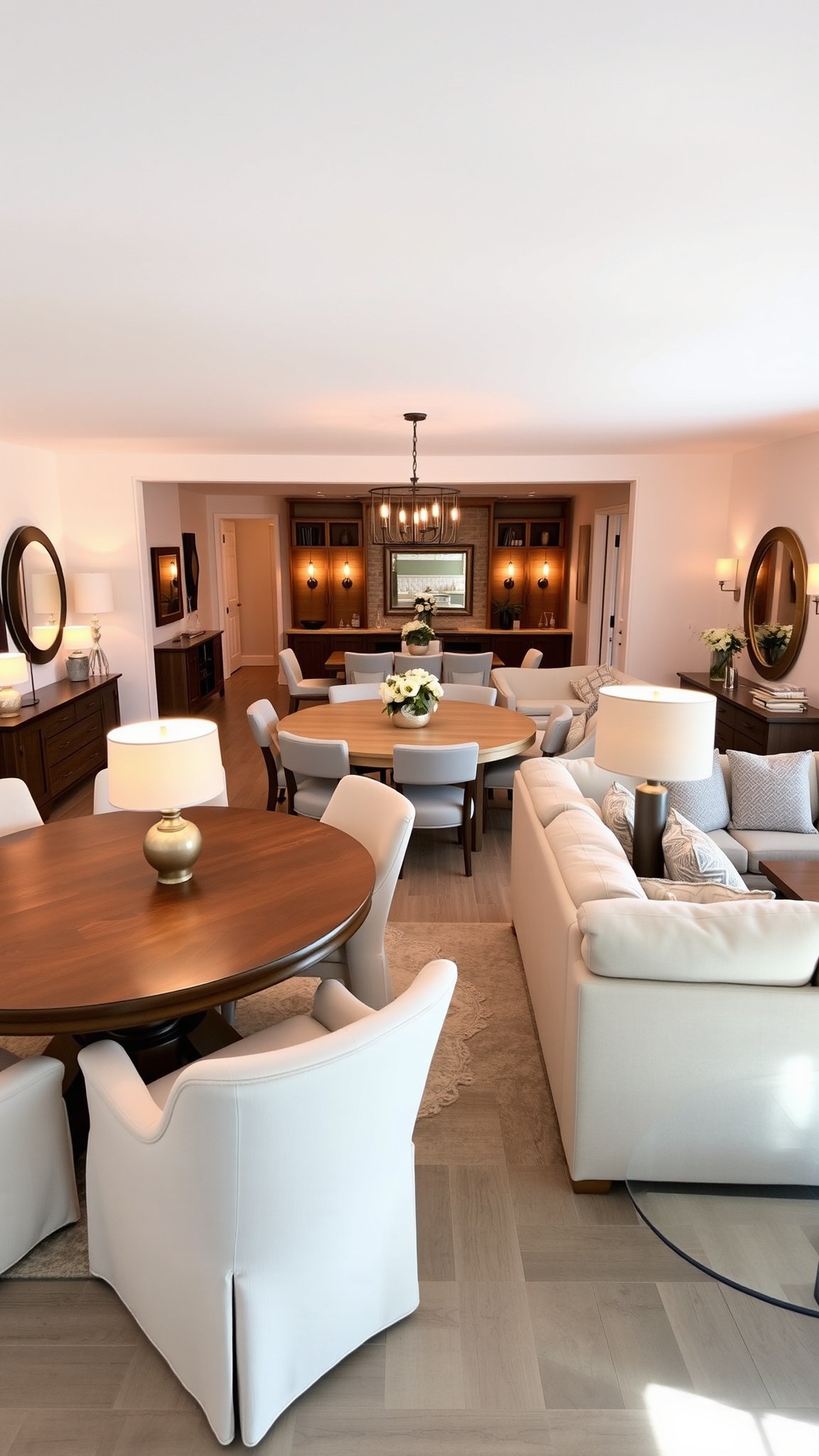 Design 5: Open Spaces with Layered Lighting