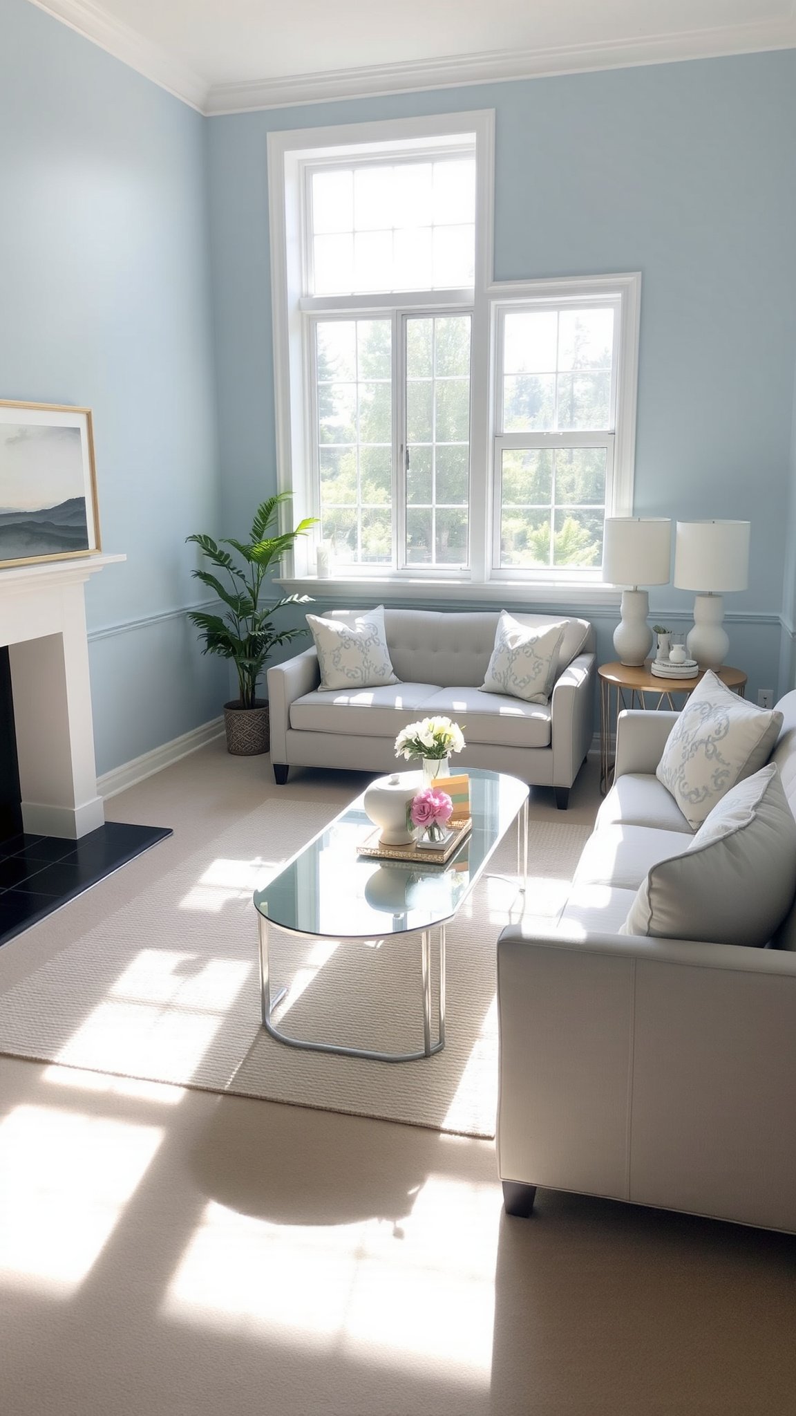 1. Choose a Soft Color Palette