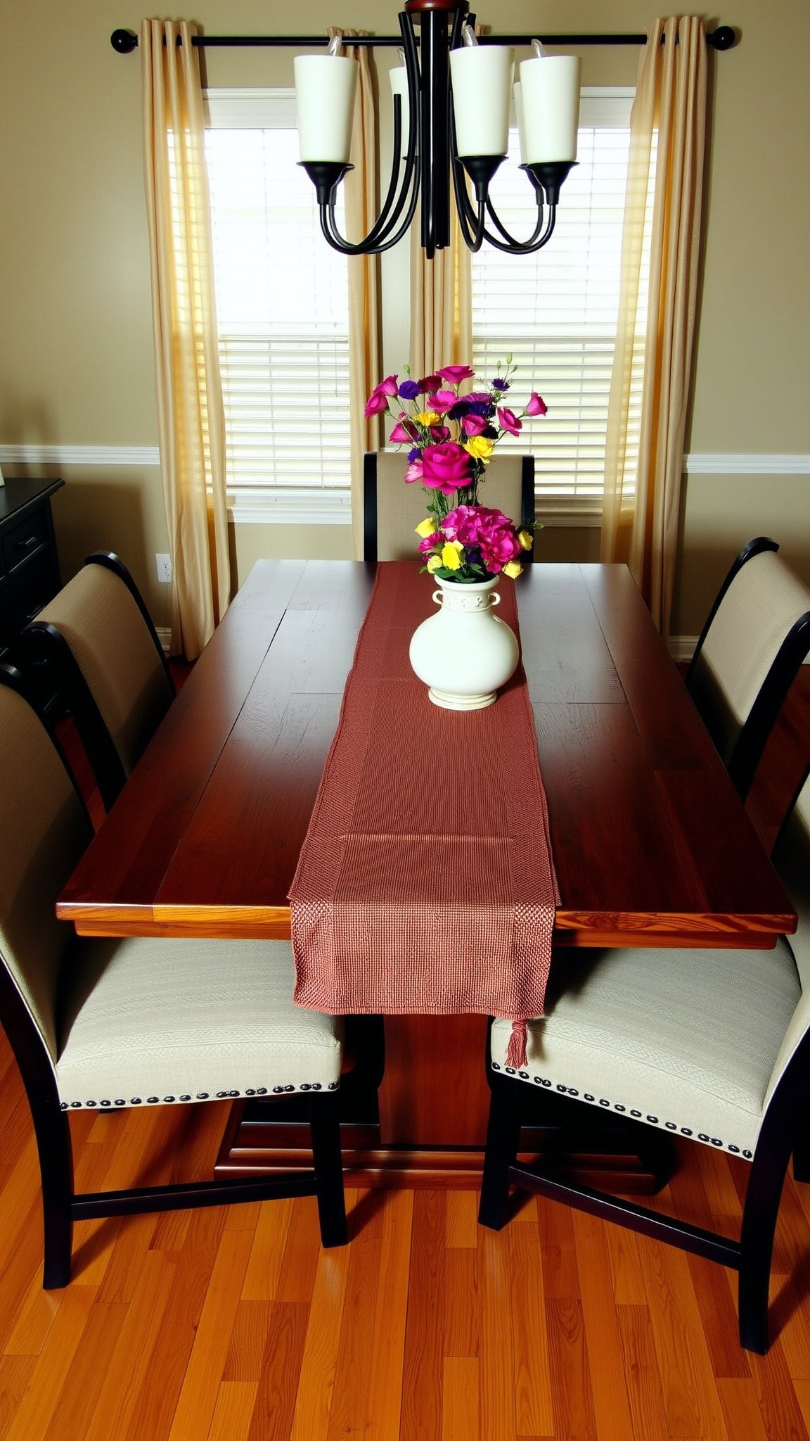 1 classic wooden dining table 1. Classic Wooden Dining Table