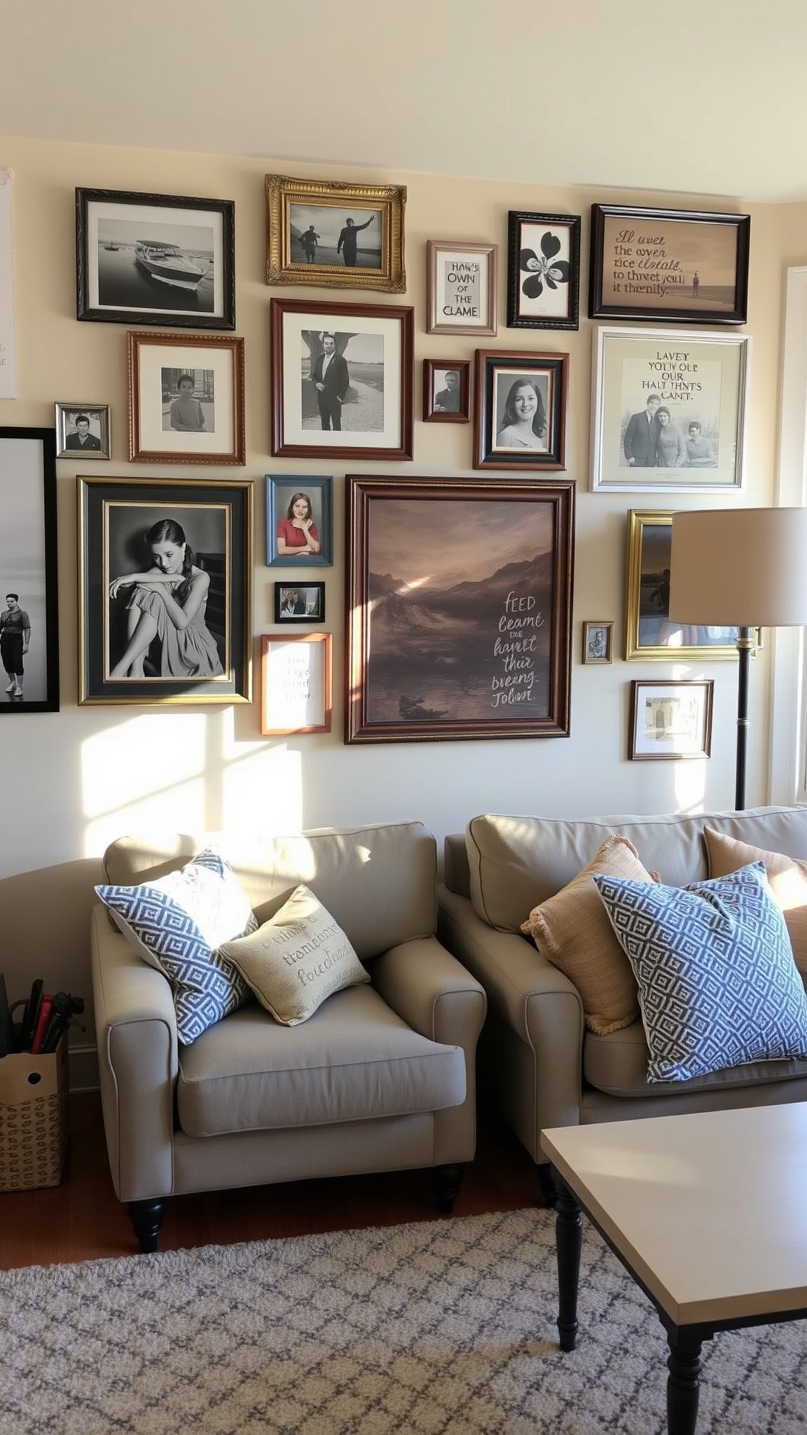 1 create a gallery wall 1 1. Create a Gallery Wall