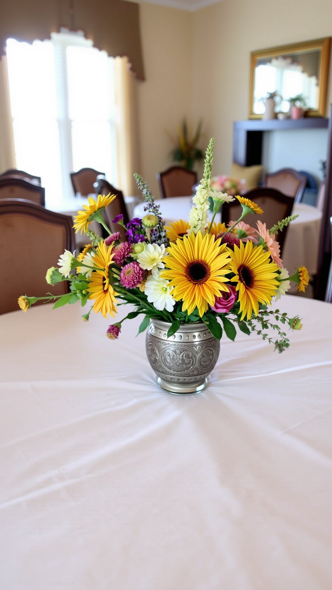 1. Fresh Flower Arrangement