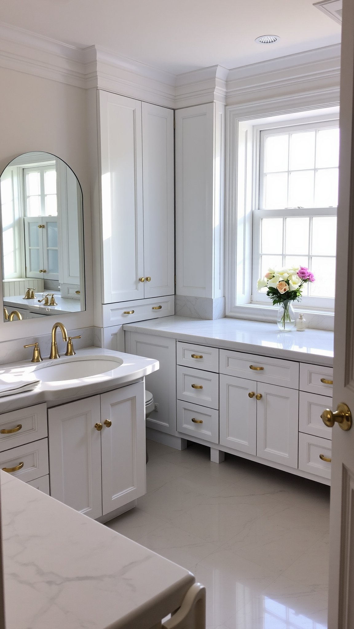 1. Marble Countertops