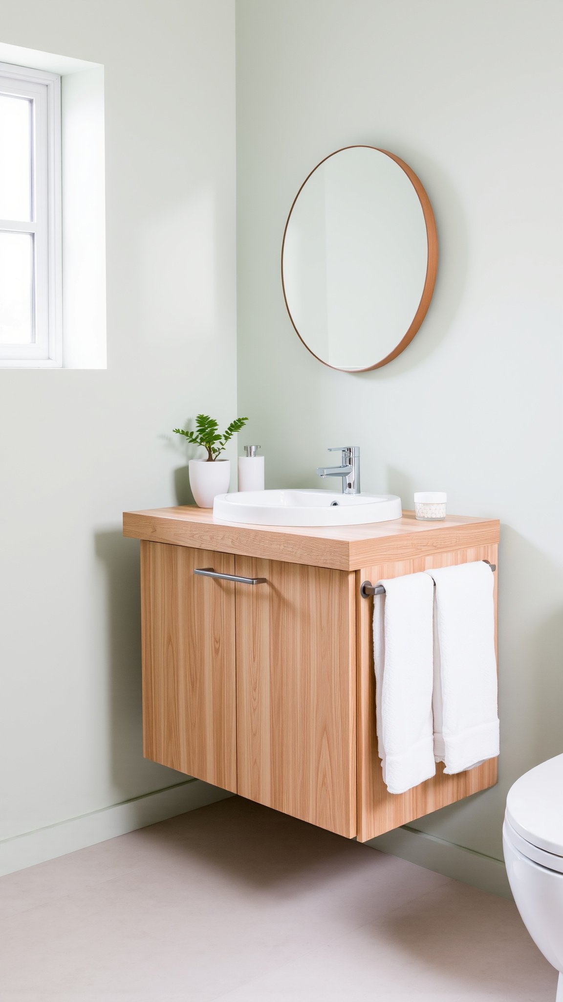 1. Minimalist Vanity