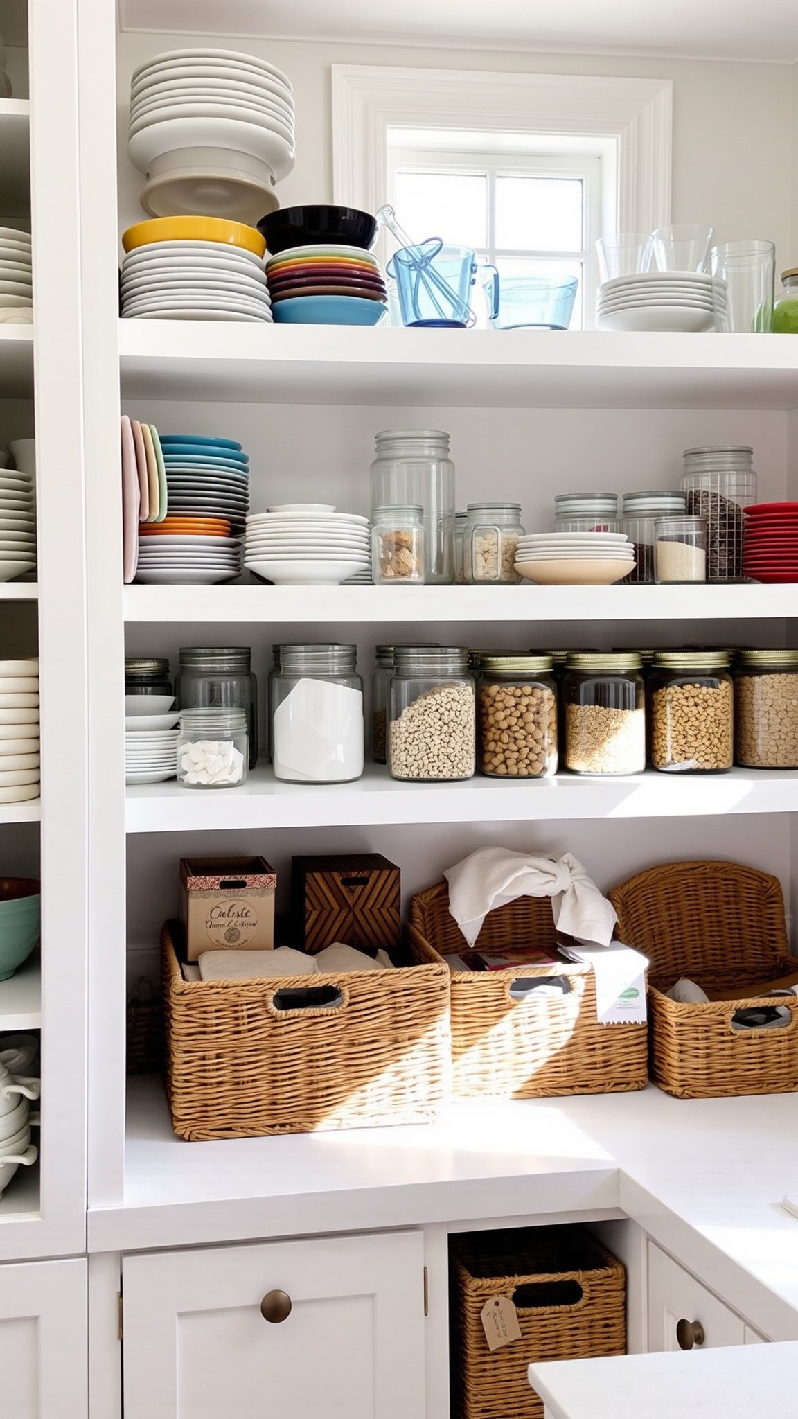 1 open shelving 2 1. Open Shelving