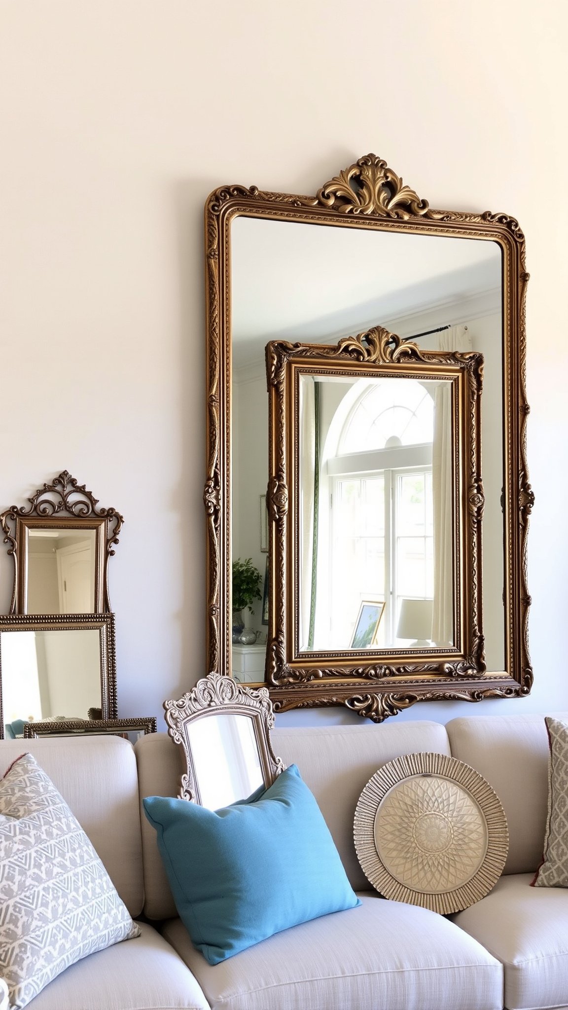 1 use mirrors to create a luxe look 1. Use Mirrors to Create a Luxe Look