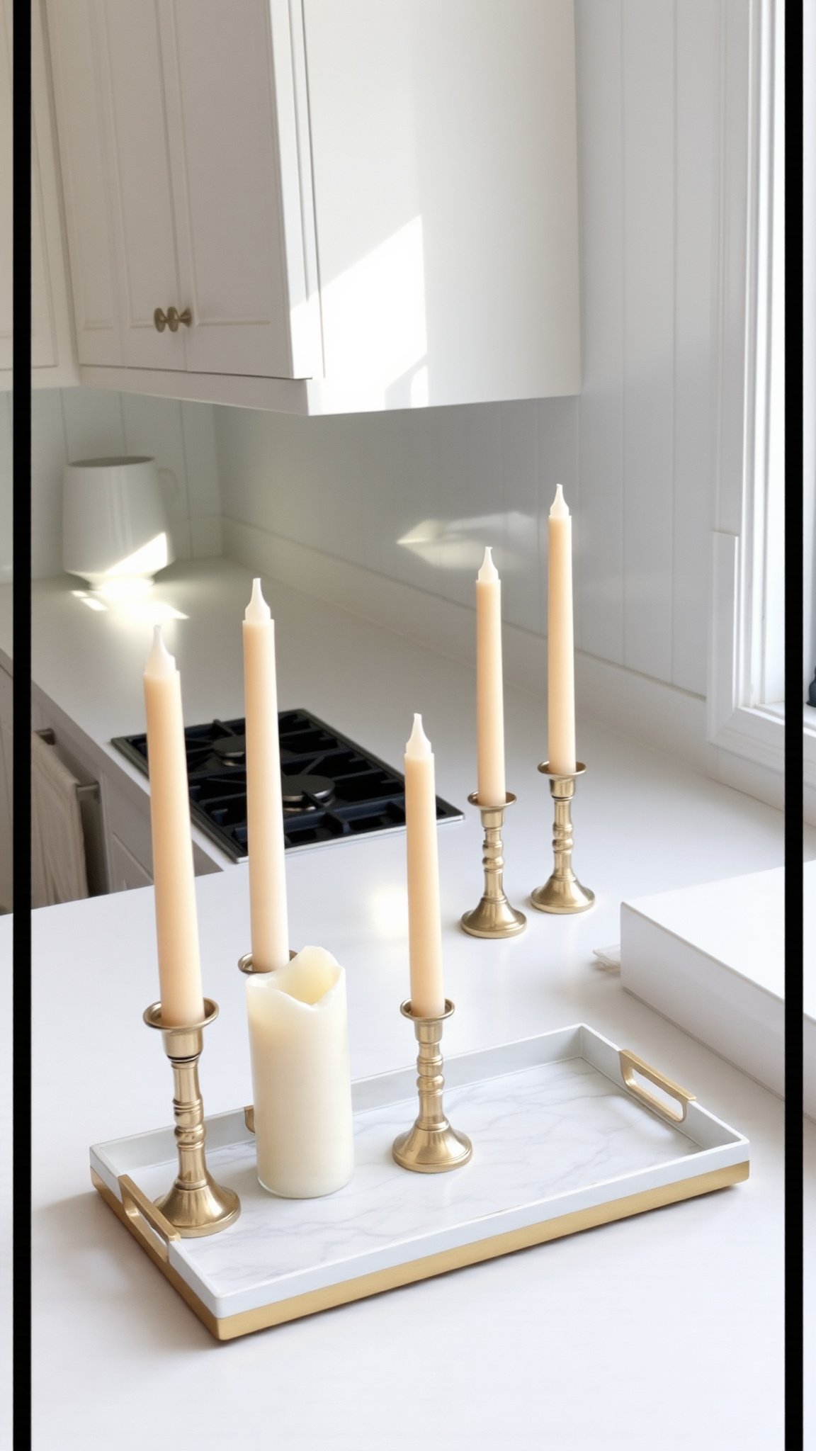 10. Beige Countertop D&eacute;cor