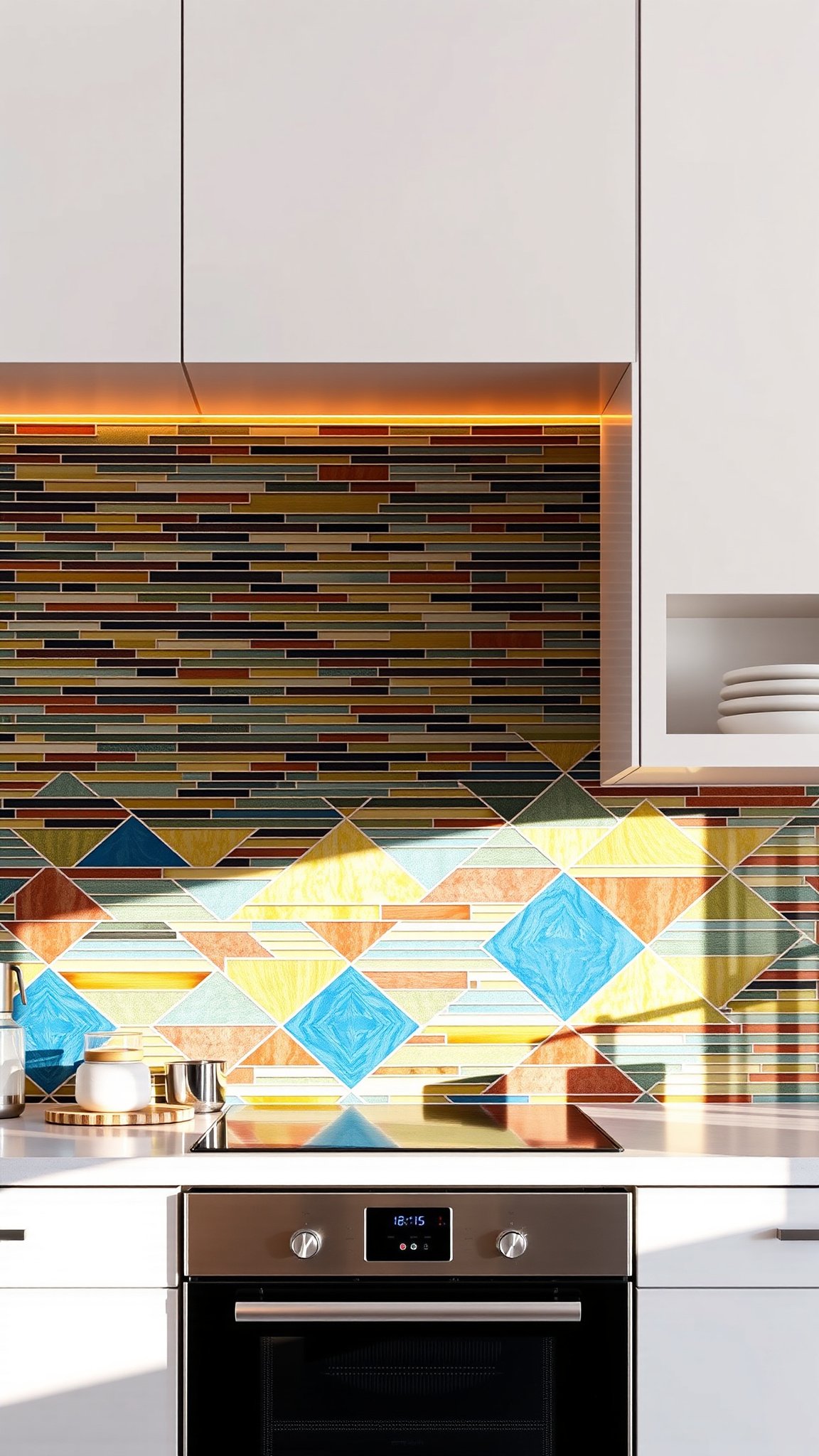 10. Feature a Stylish Backsplash