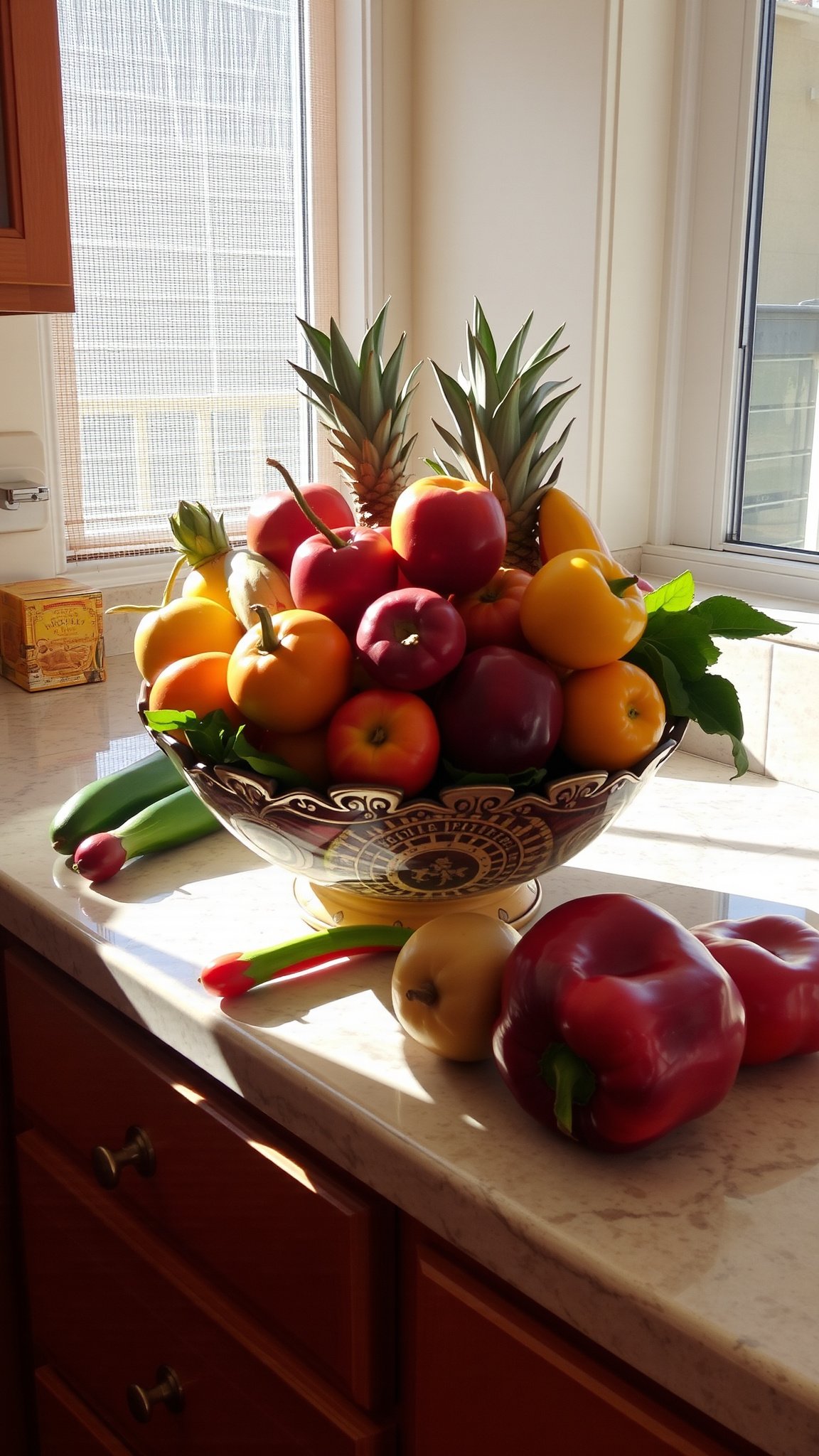 10. Fresh Fruit Display