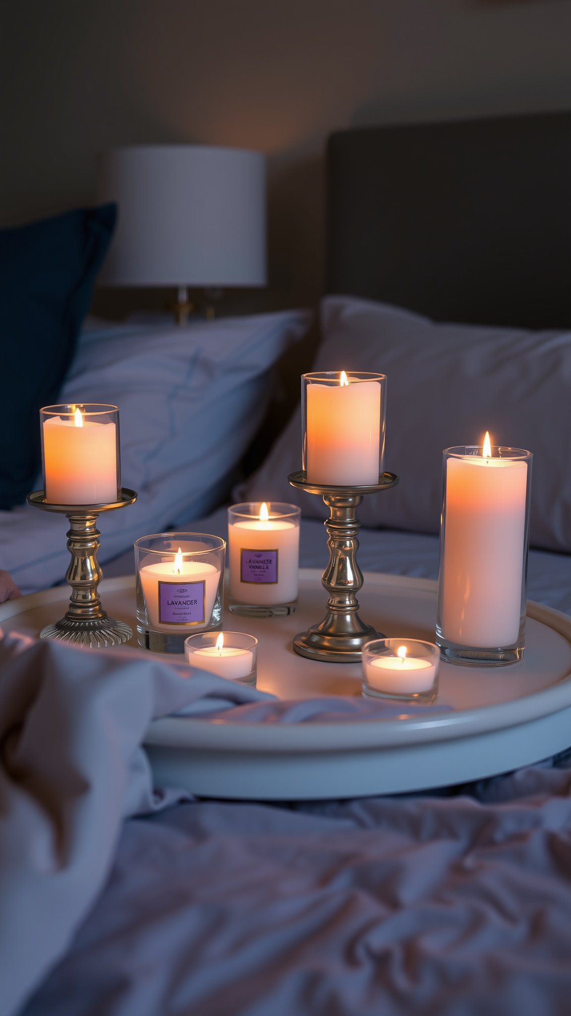 10 scented candles 10. Scented Candles
