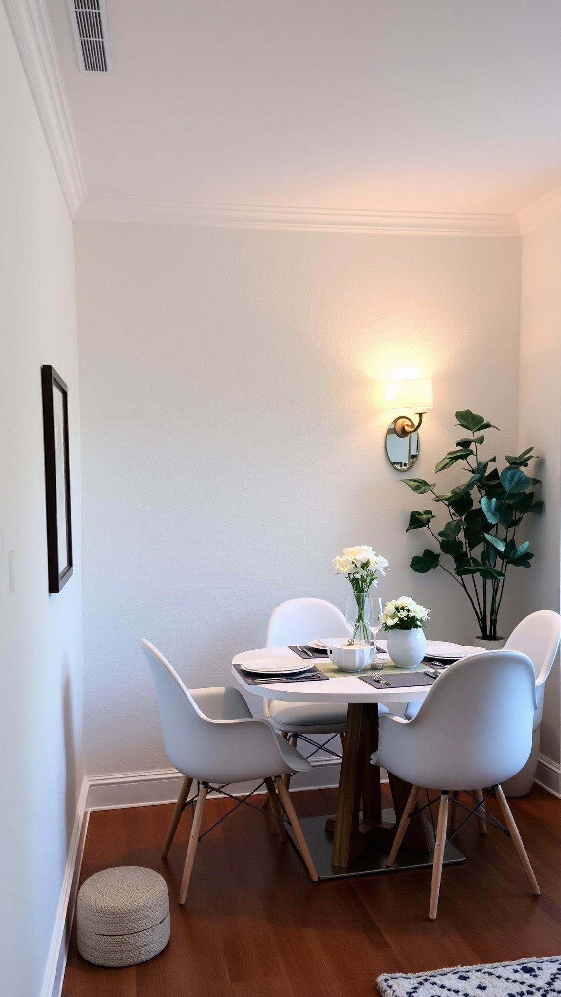 10. White Accent Walls