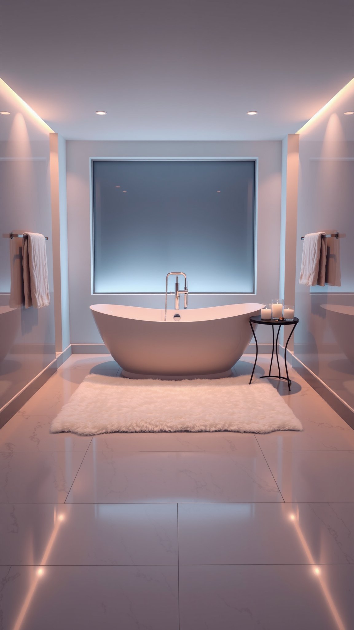 2. A Freestanding Bathtub