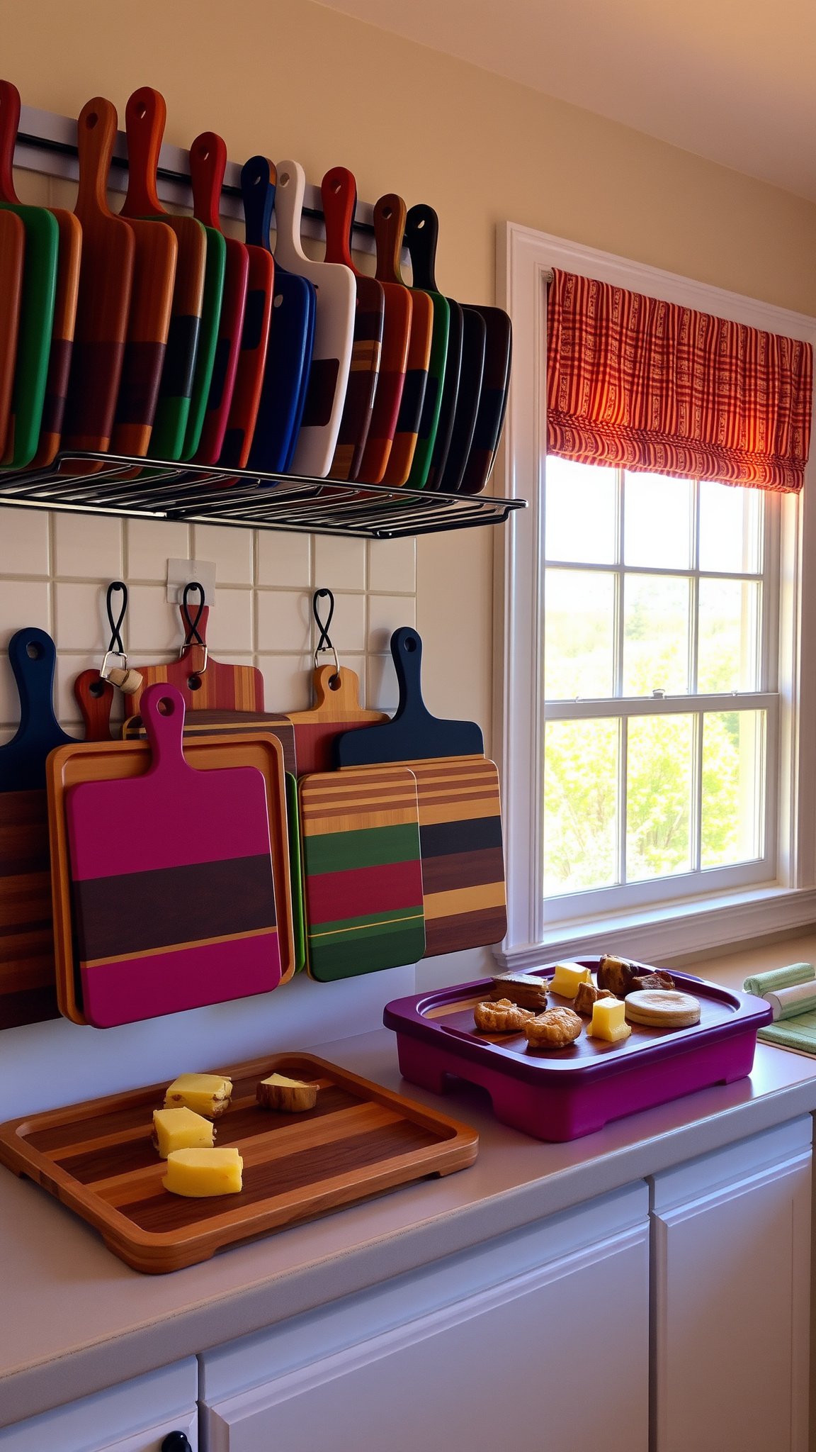 2. Colorful Cutting Boards