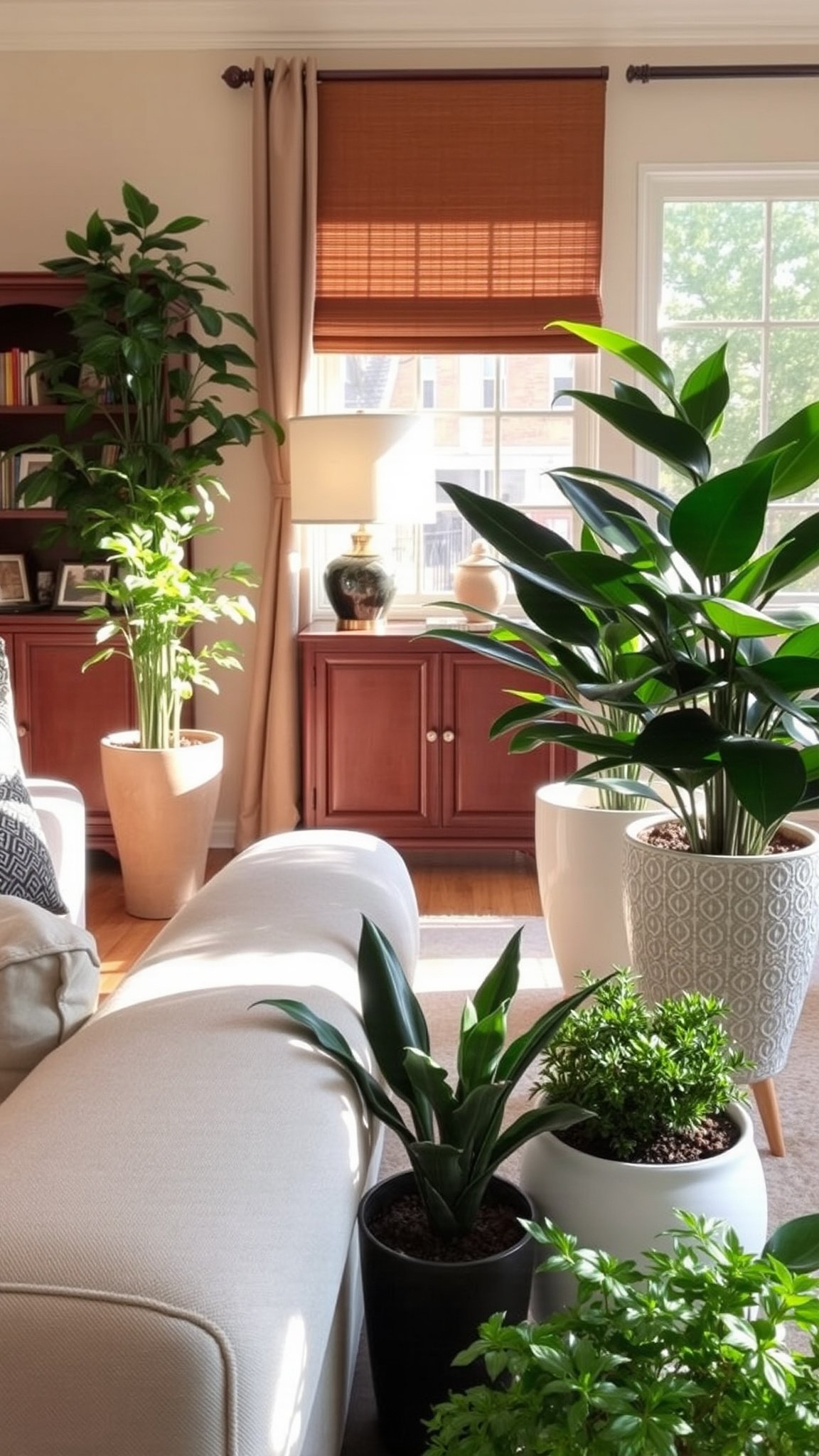 2 faux plants 2. Faux Plants