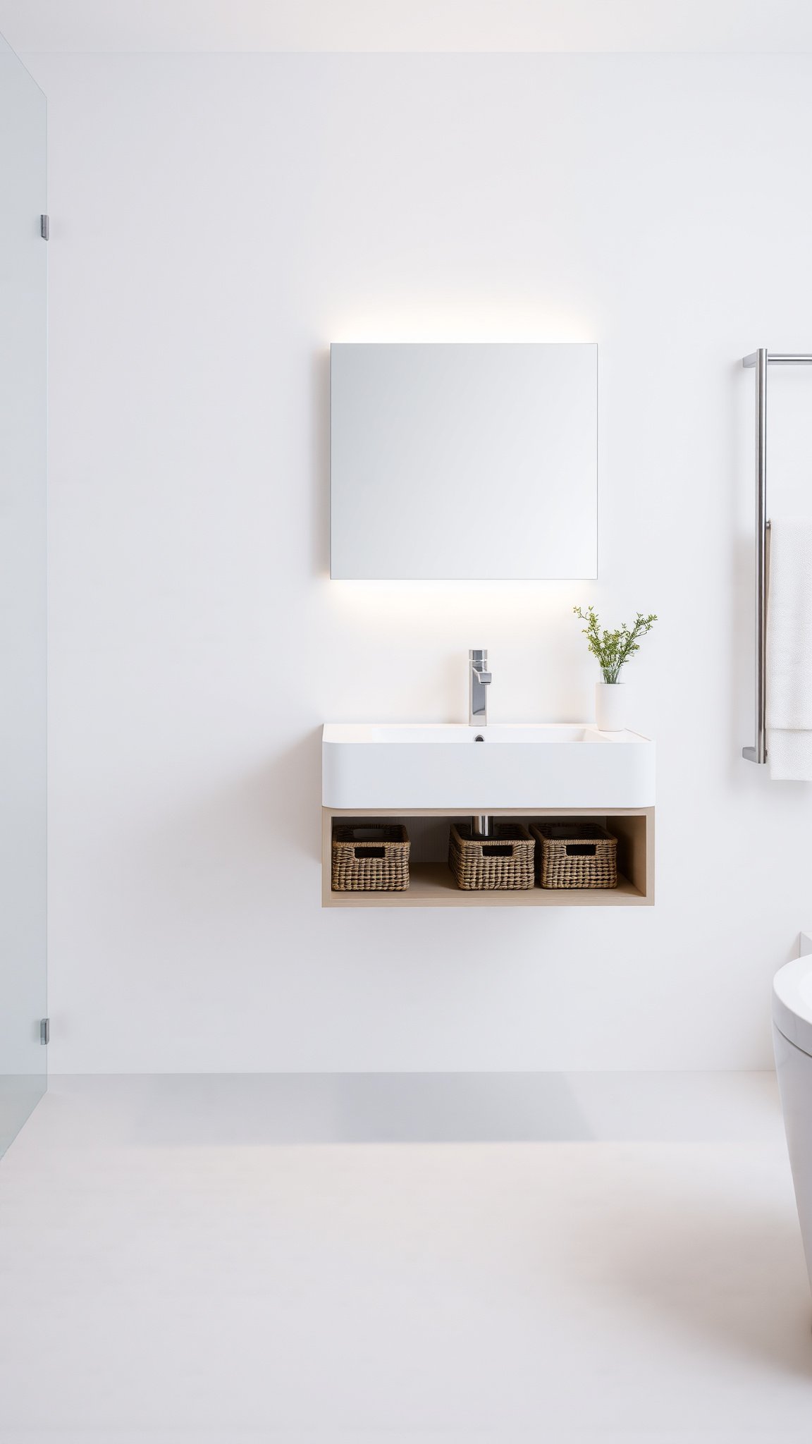 2. Floating Vanities