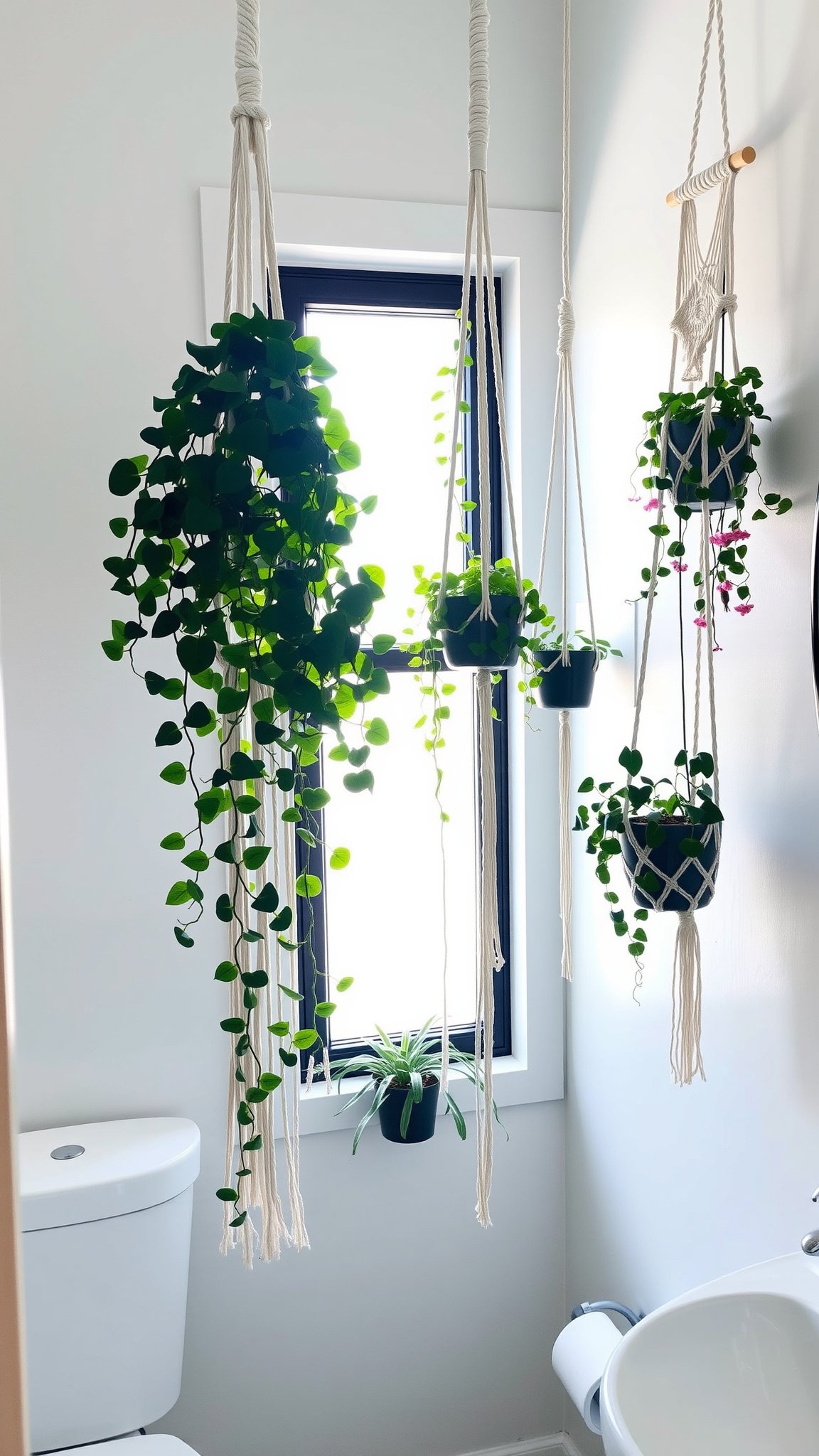 2. Hanging Plants