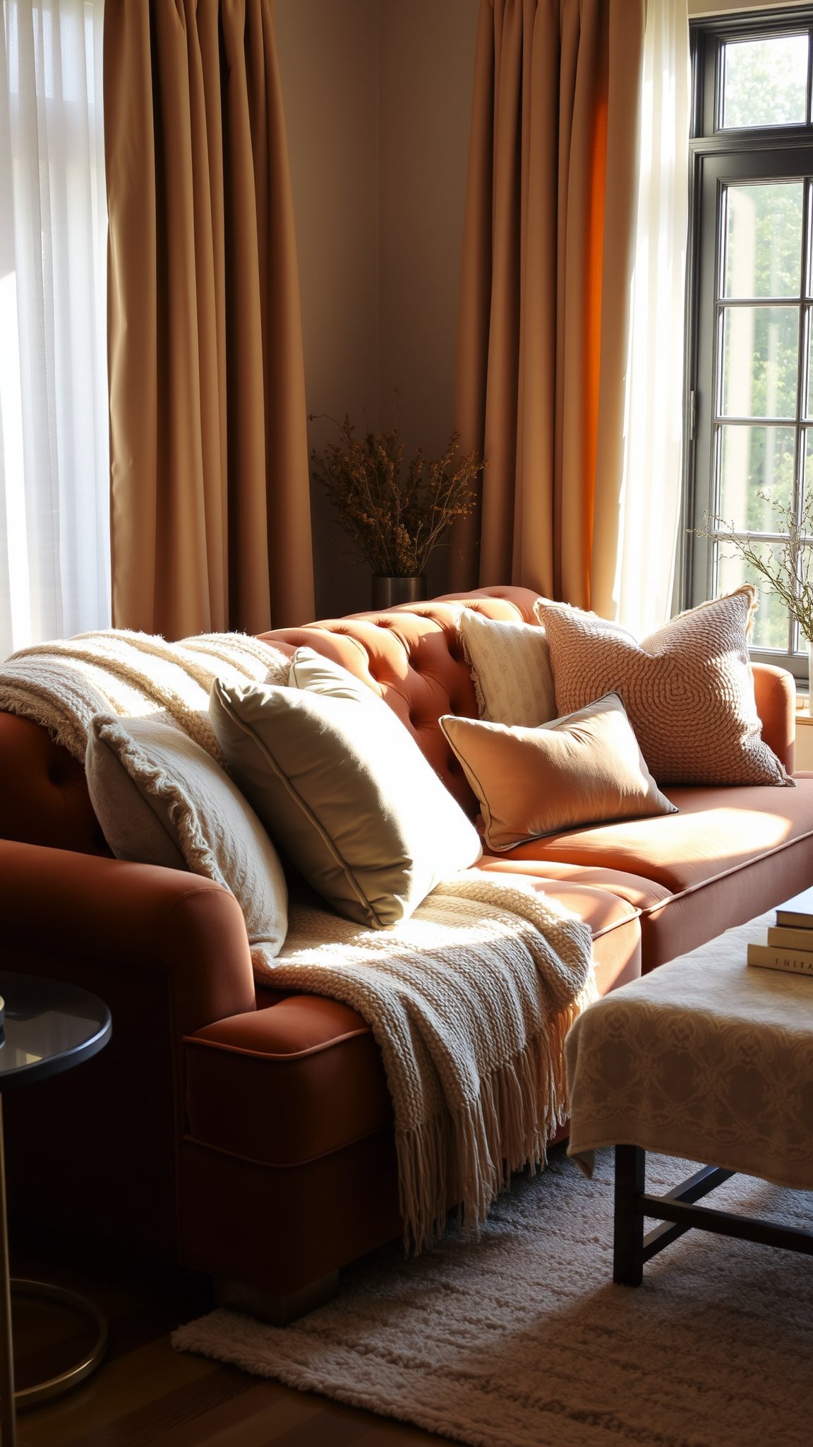 2. Invest in Luxurious Textiles