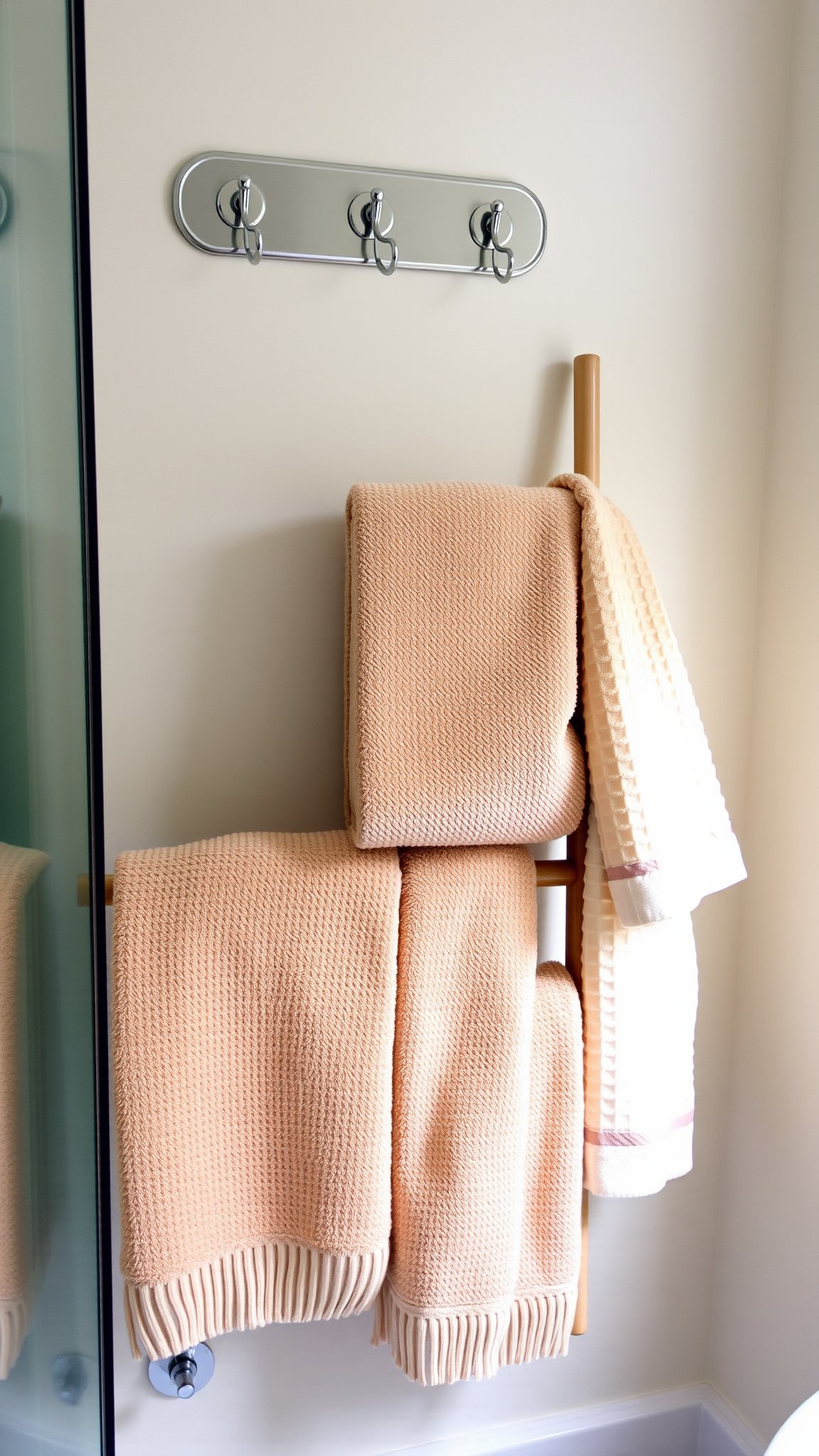 2. Luxurious Beige Towels