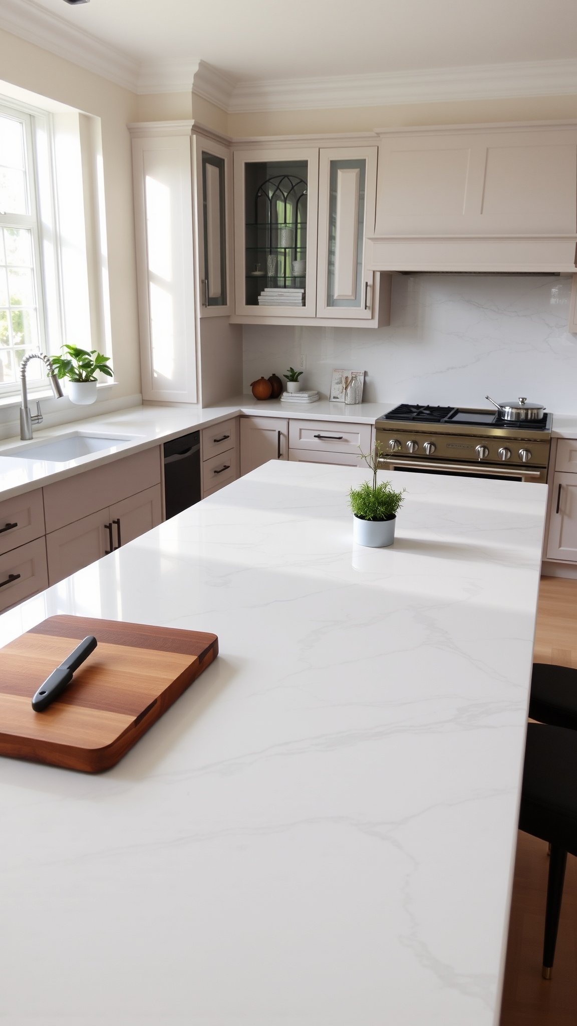 2. Luxurious Countertops
