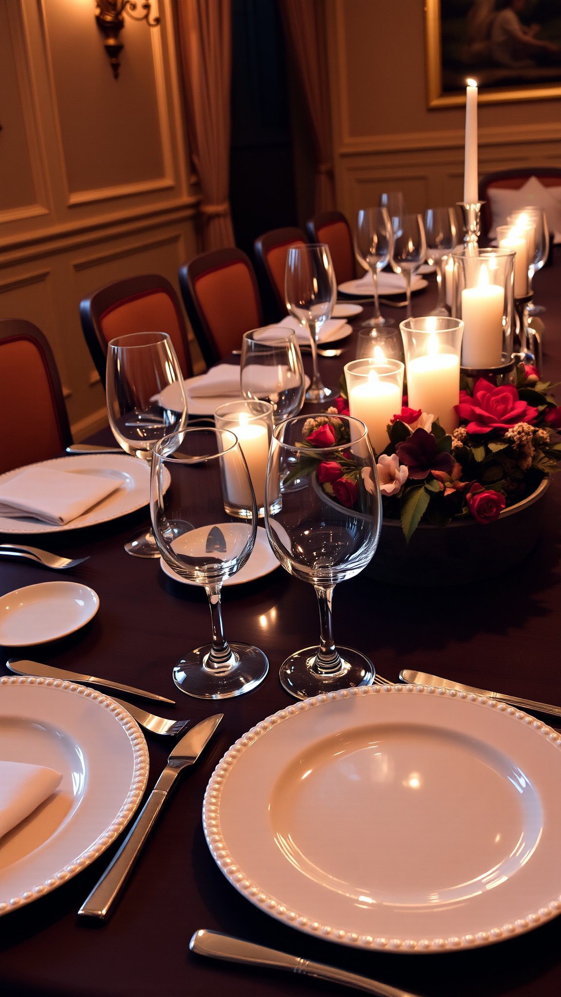 2. Luxurious Table Settings