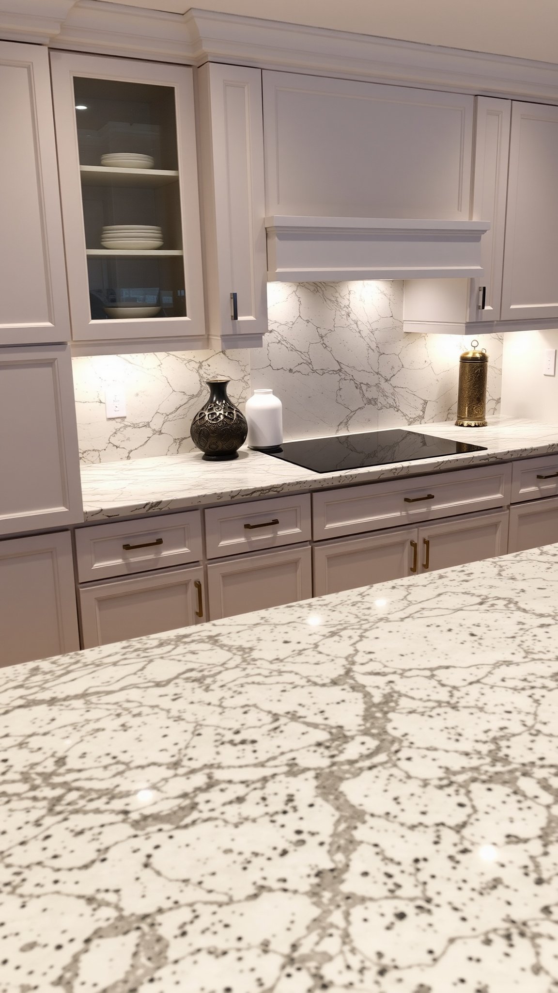 2. Sleek Countertops