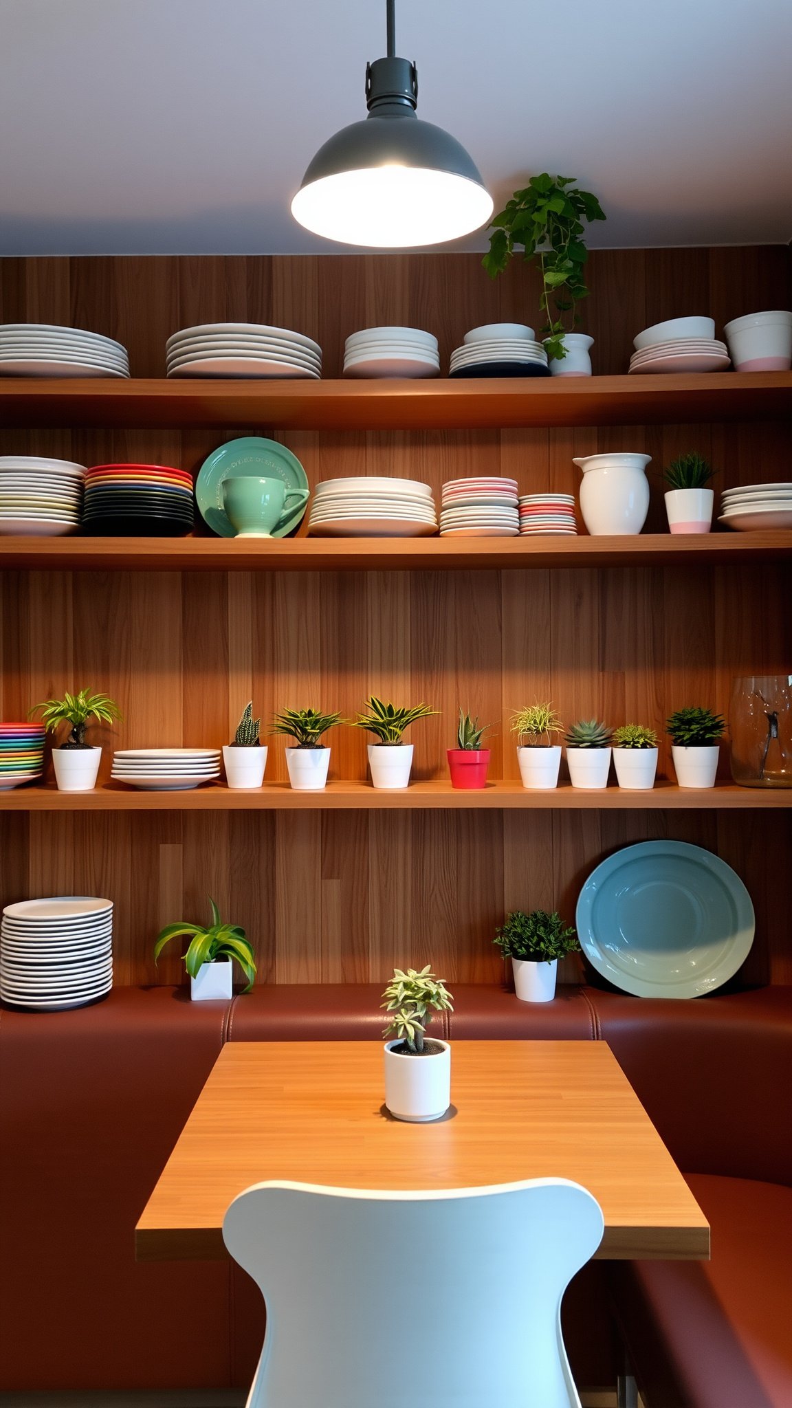 2. Use Open Shelving