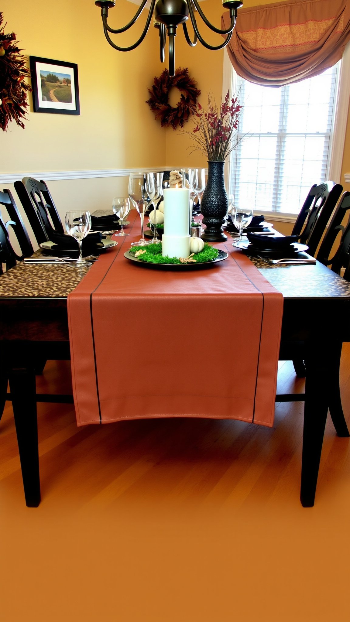 2 use tablecloths or runners 2. Use Tablecloths or Runners