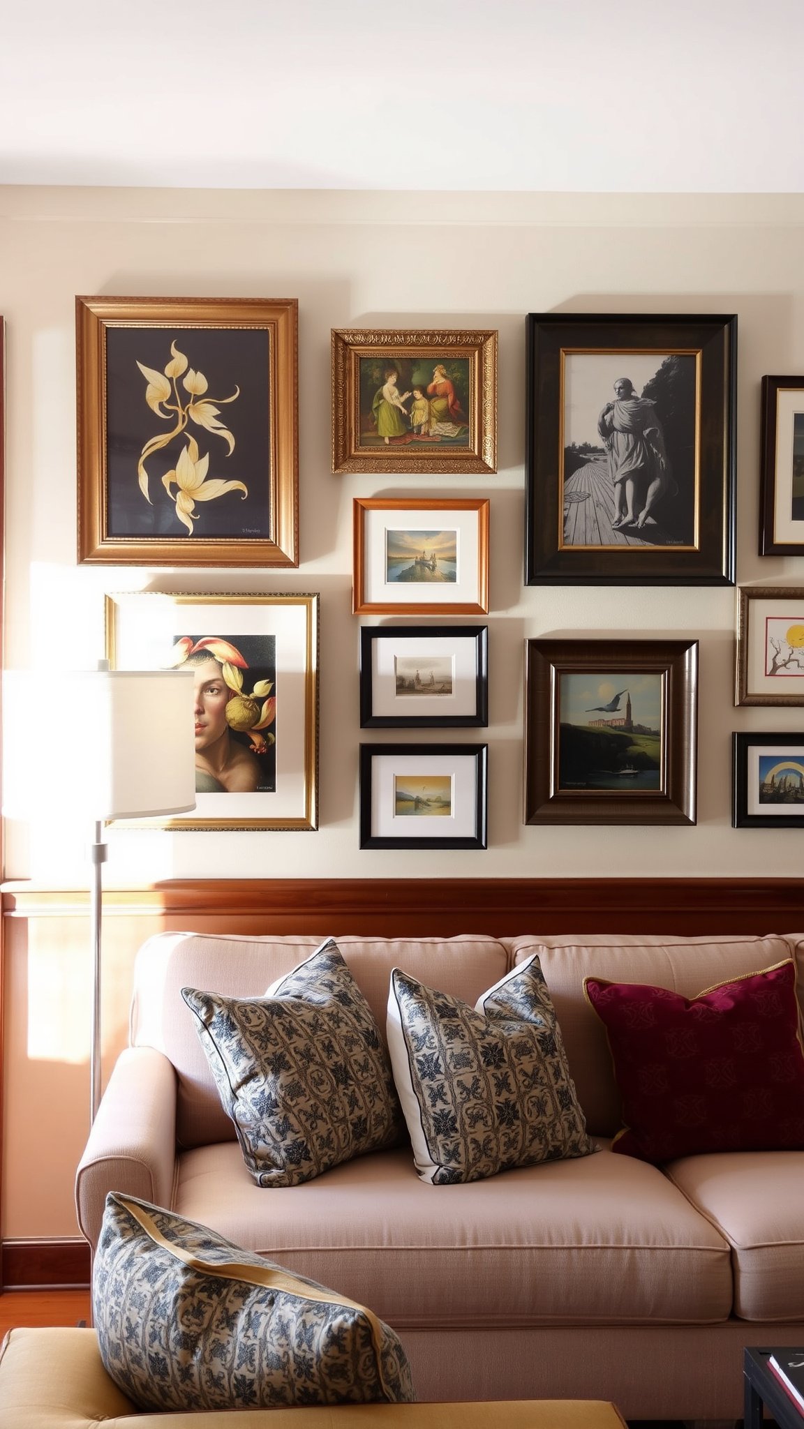 2. Use Wall Art Wisely