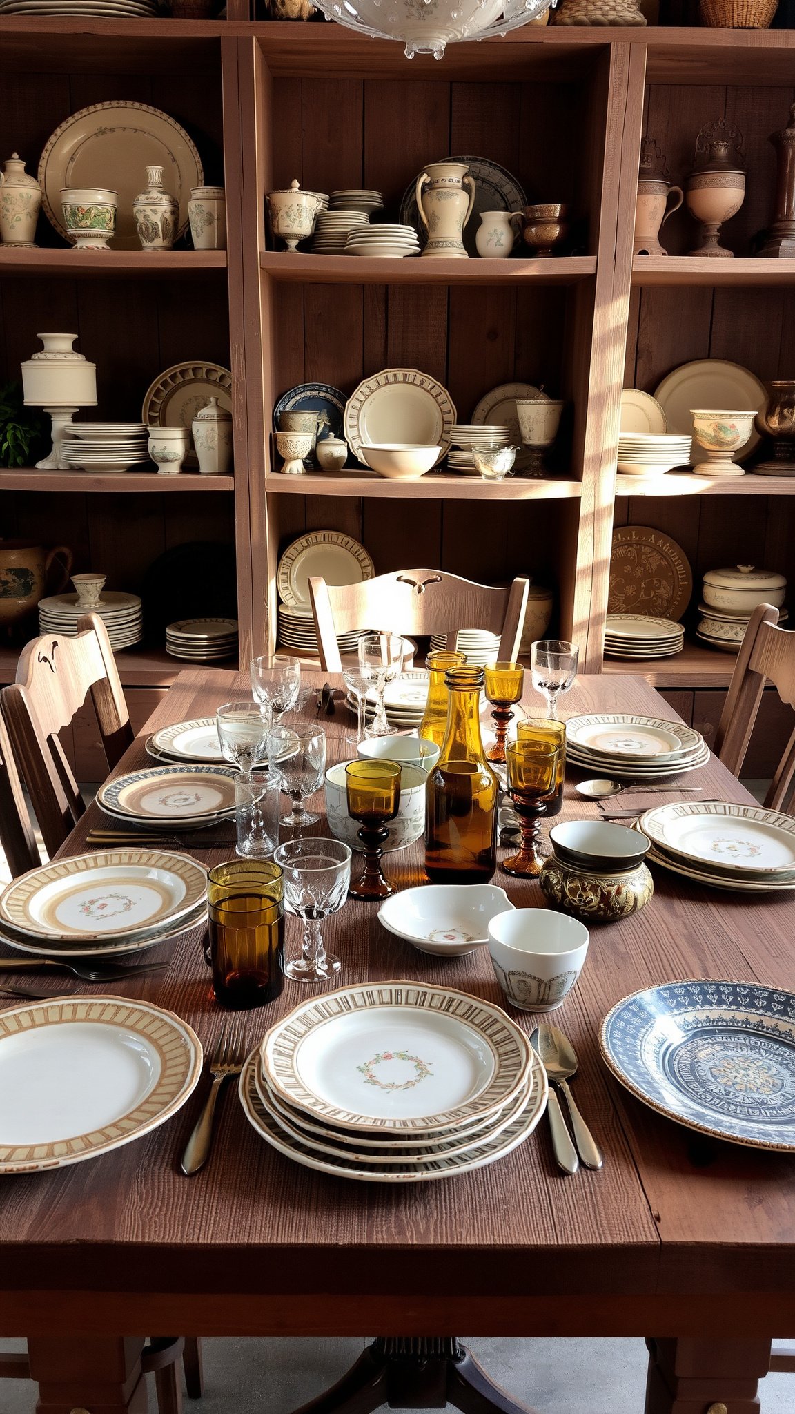 2. Vintage Tableware