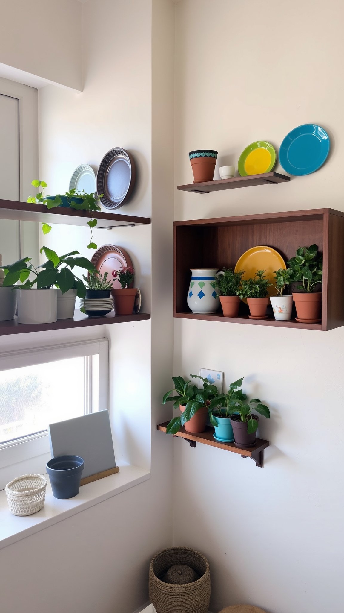 3. Add Wall Shelving