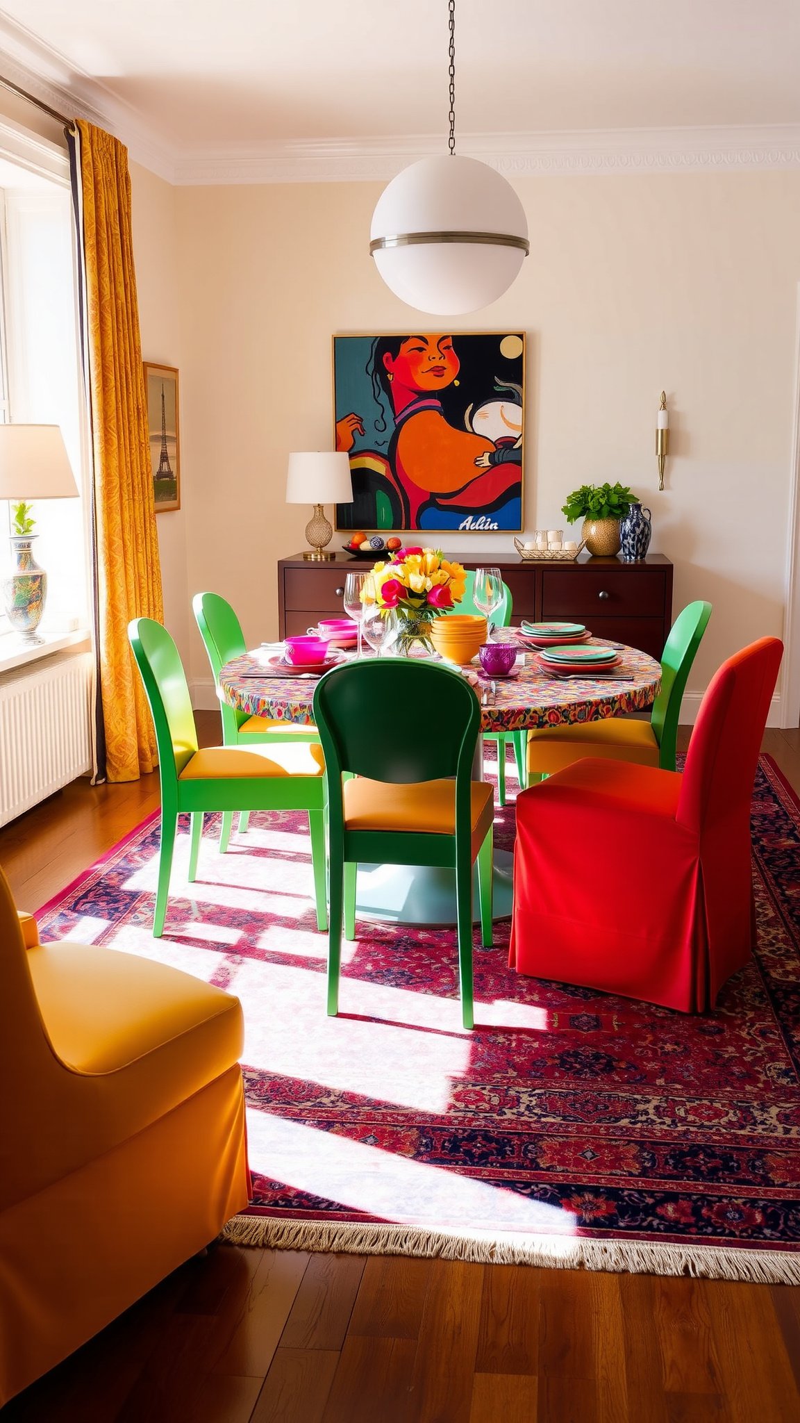 3 bold color accents 3. Bold Color Accents