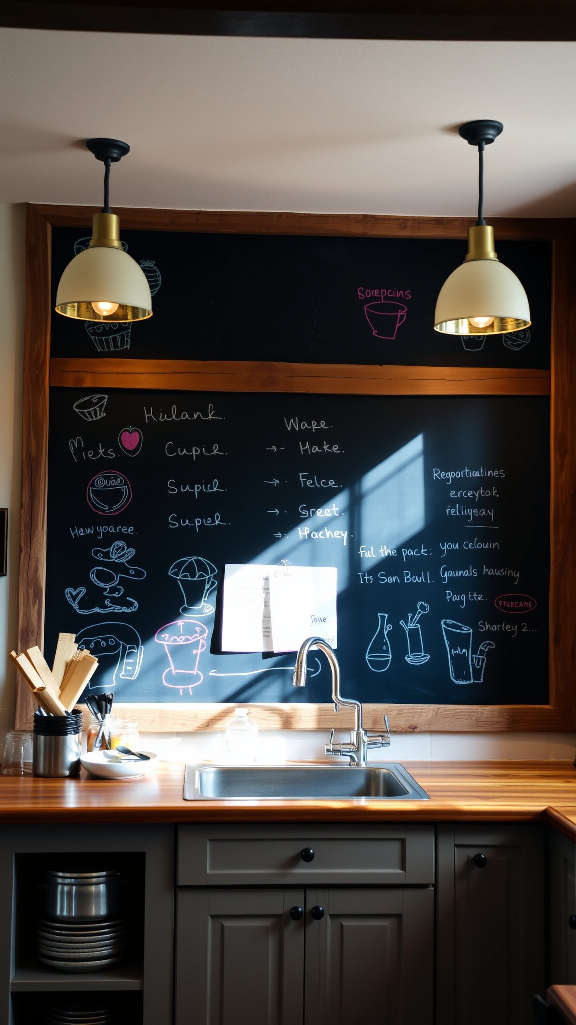 3 chalkboard wall 3. Chalkboard Wall