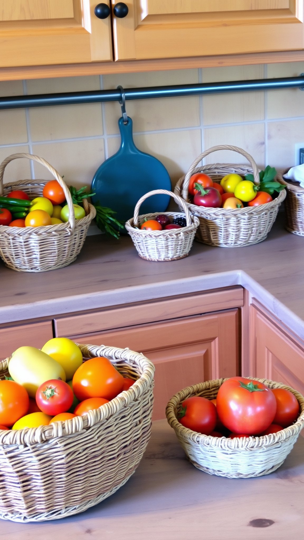 3 decorative baskets 1 3. Decorative Baskets