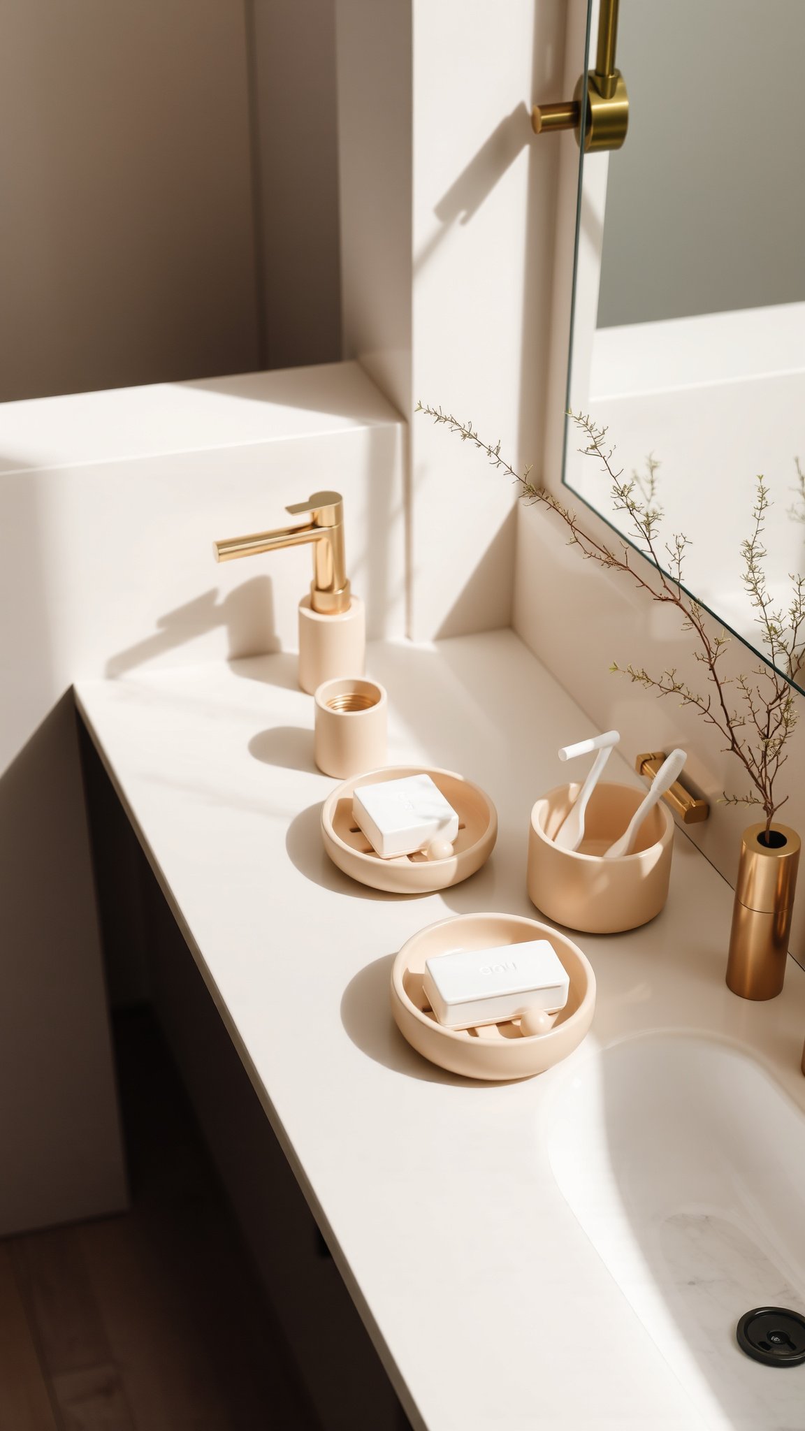 3. Elegant Beige Accessories