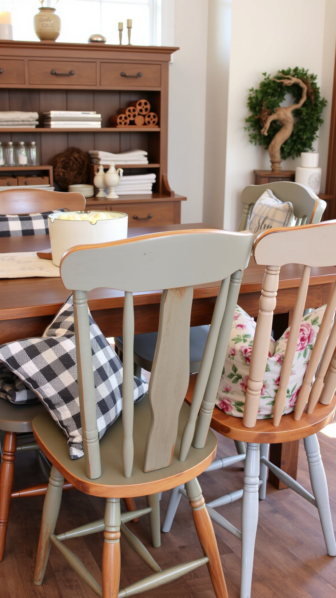 3 farmhouse style chairs 3. Farmhouse Style Chairs