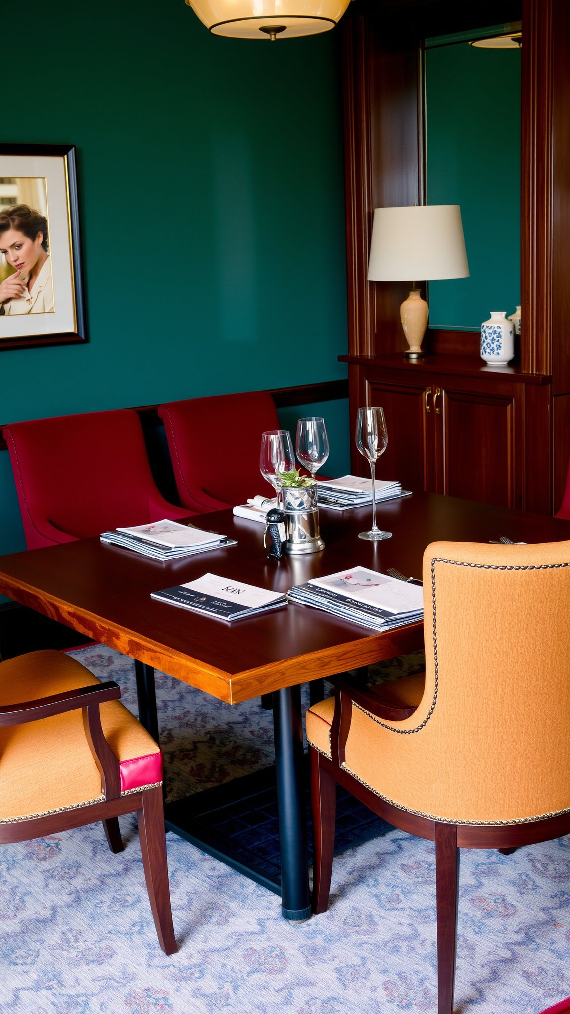 3. Luxe Upholstered Chairs