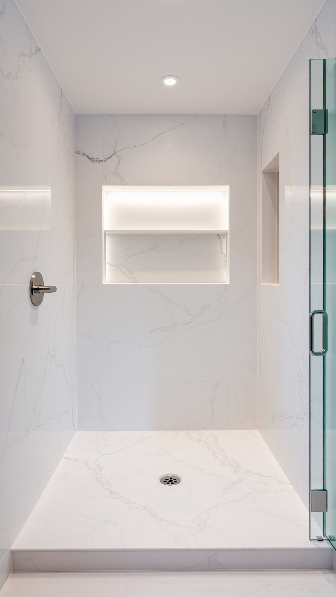 3. Marble Shower Surround