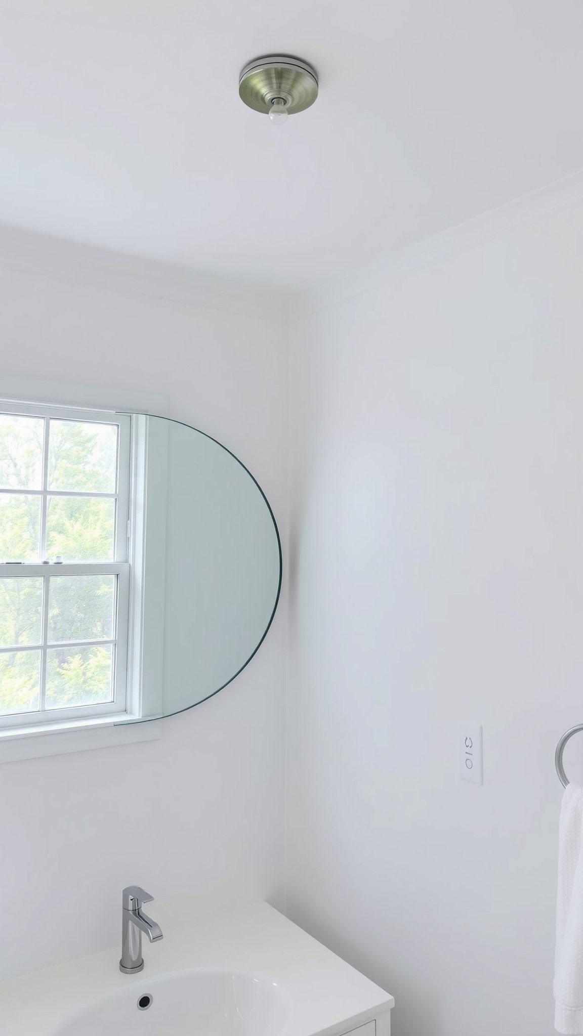 3. Minimalist Mirrors