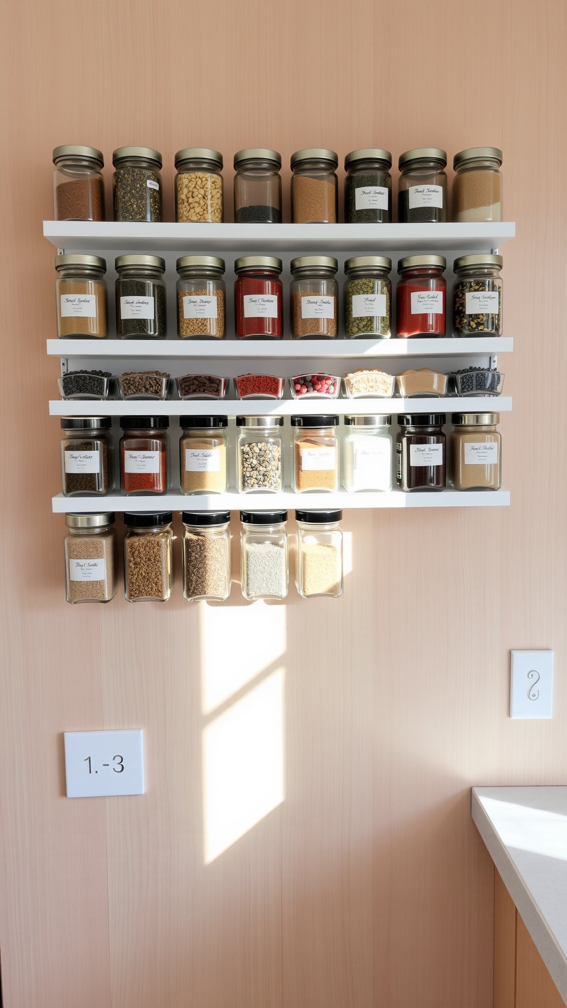 3. Stylish Spice Racks