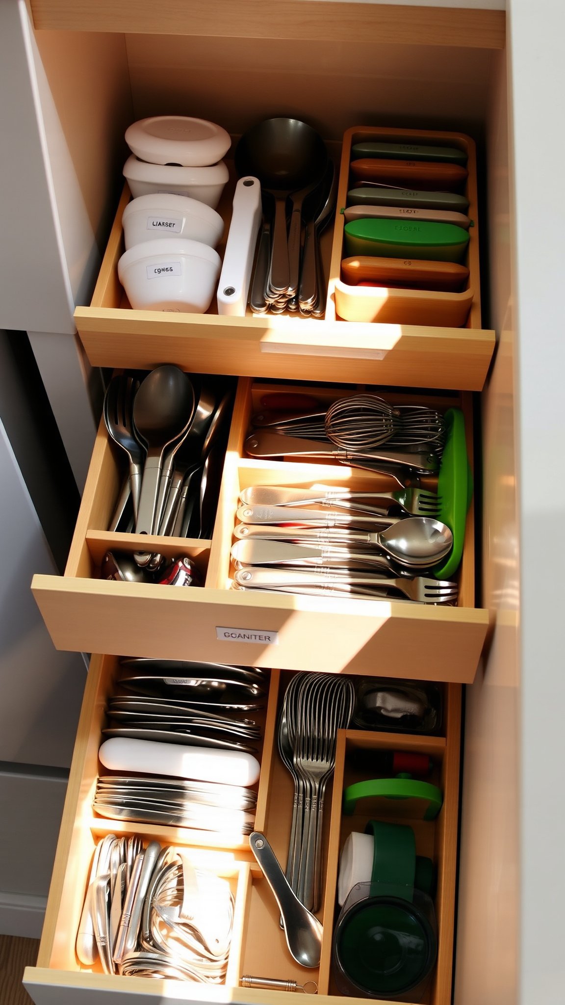3 use drawer organizers 3. Use Drawer Organizers