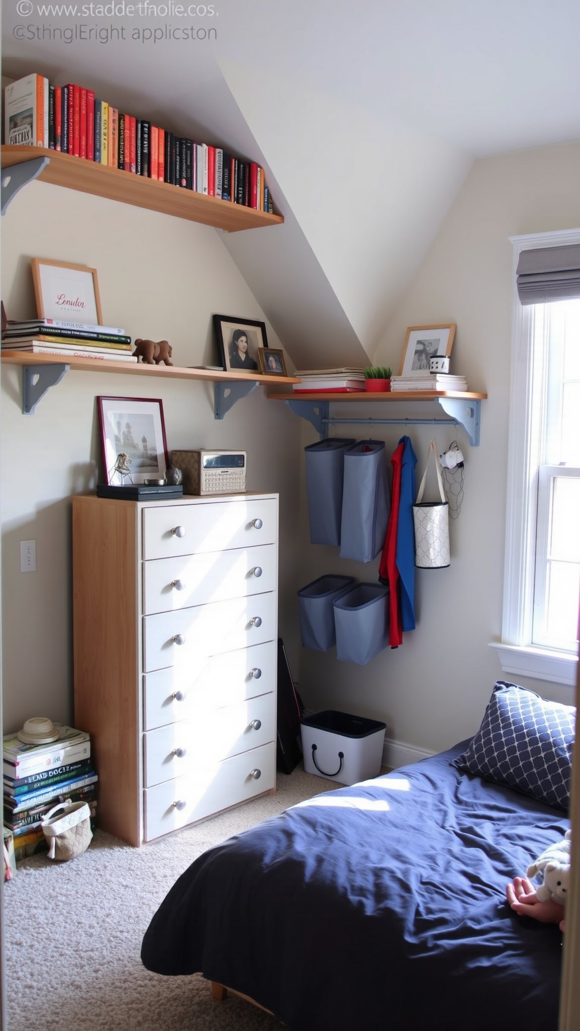 3 vertical storage solutions 3. Vertical Storage Solutions