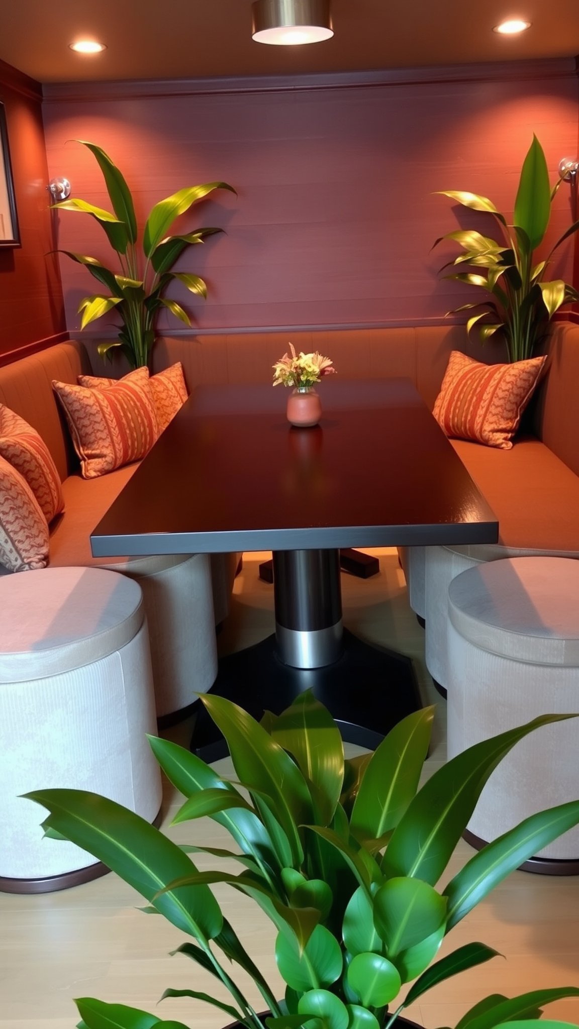 4 accent with dark furniture 4. Accent with Dark Furniture