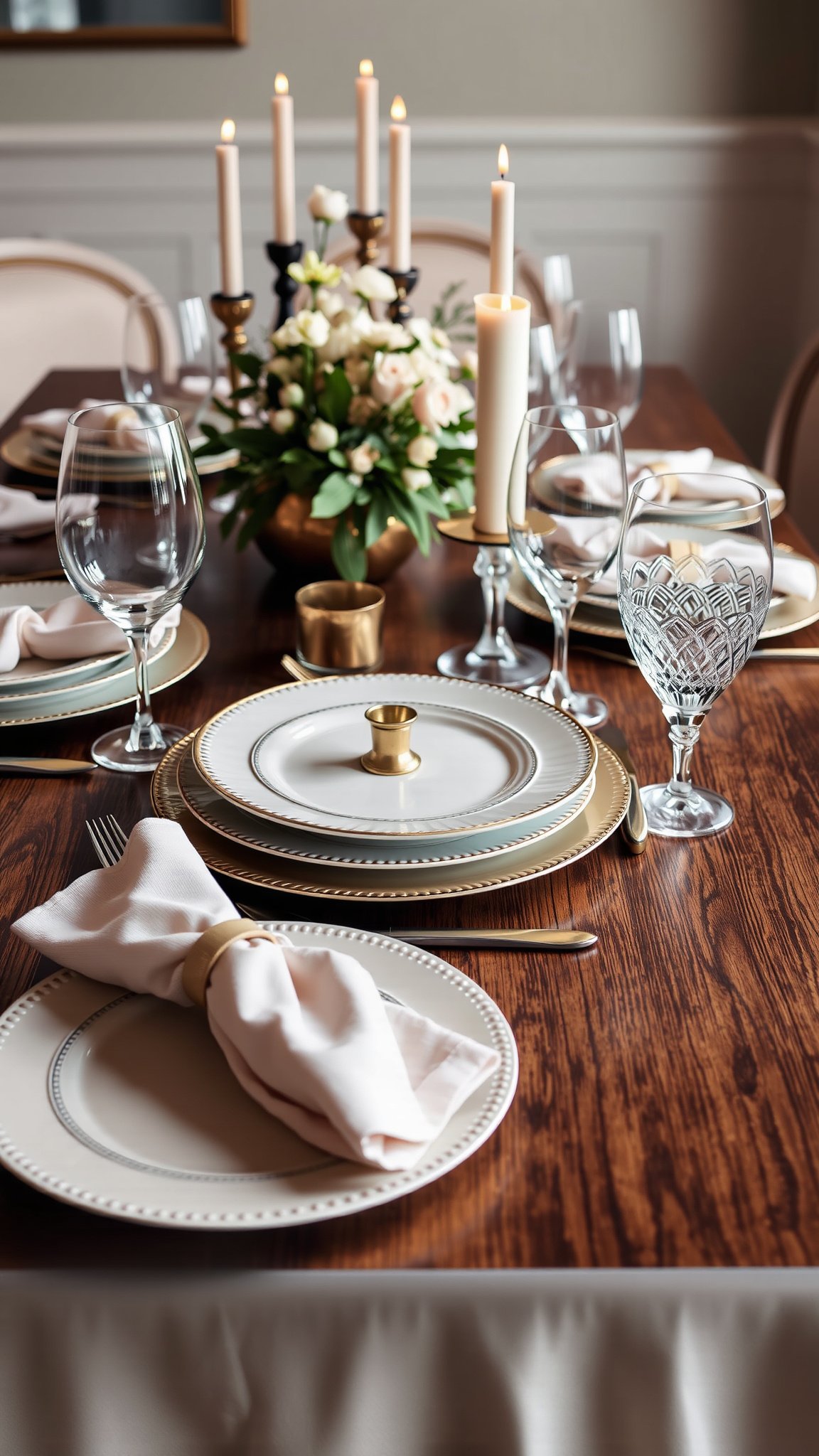 4. Add Elegant Tableware
