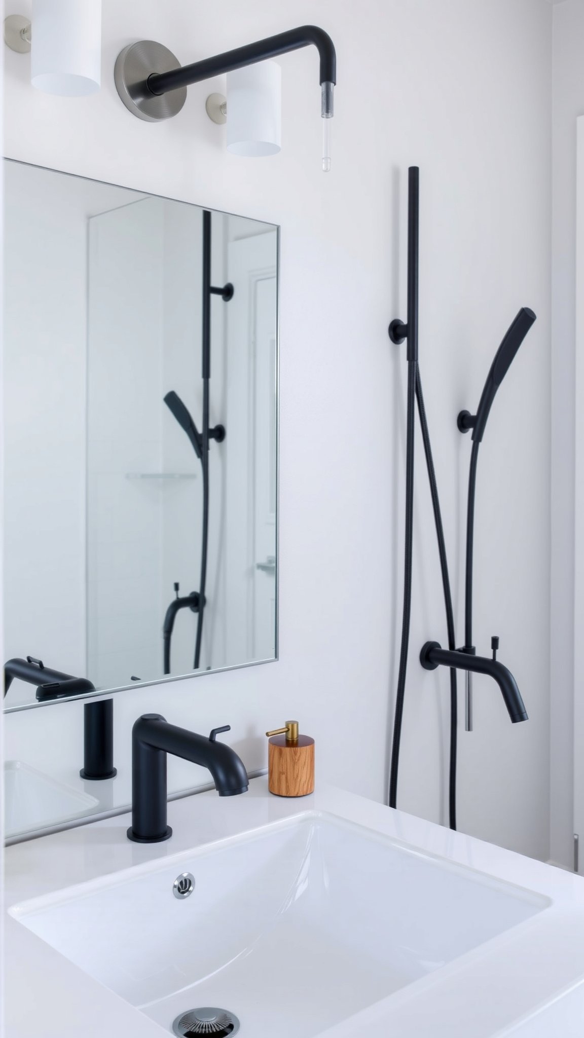 4. Clean Lines in Fixtures