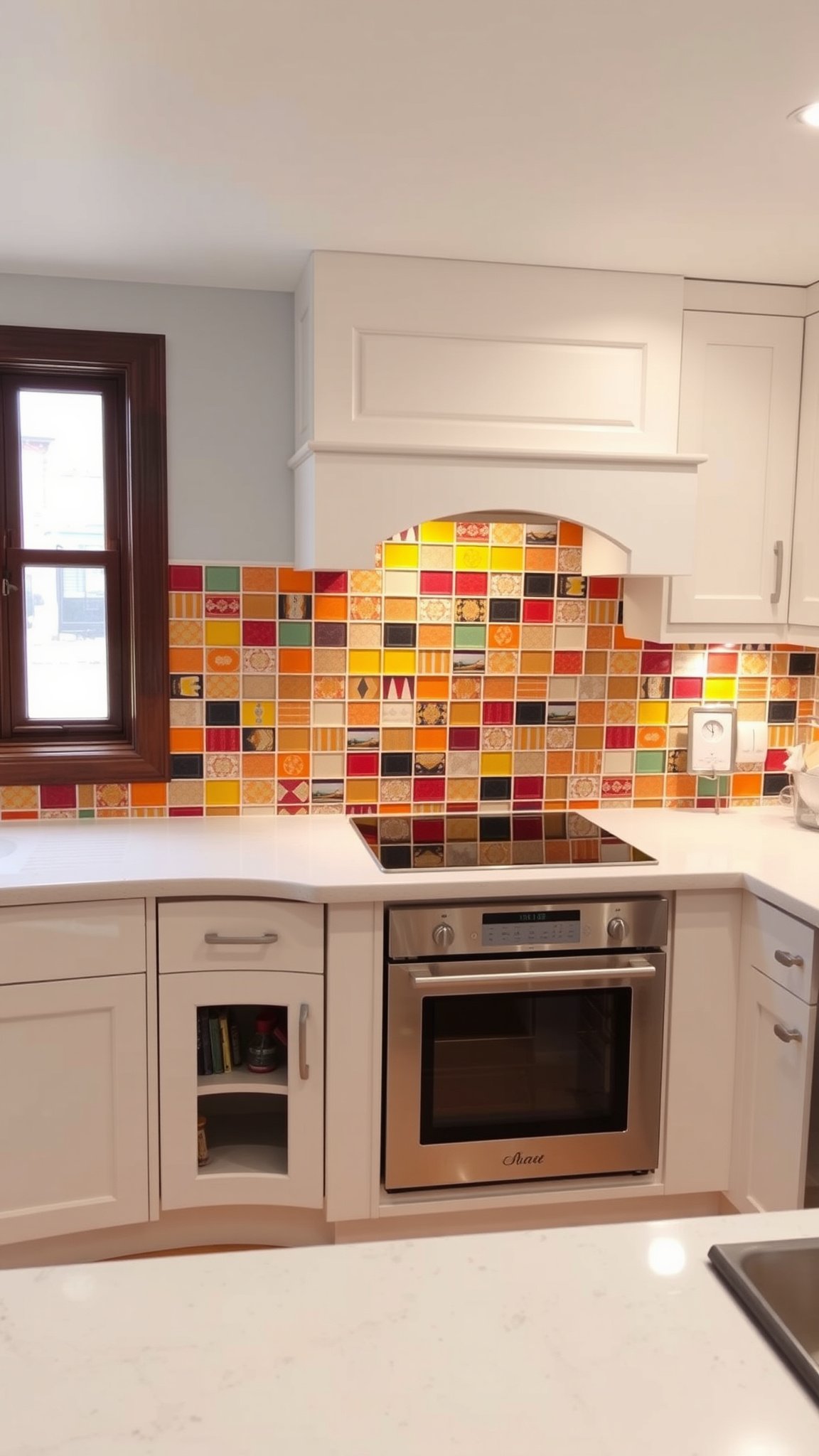 4 colorful backsplash 4. Colorful Backsplash