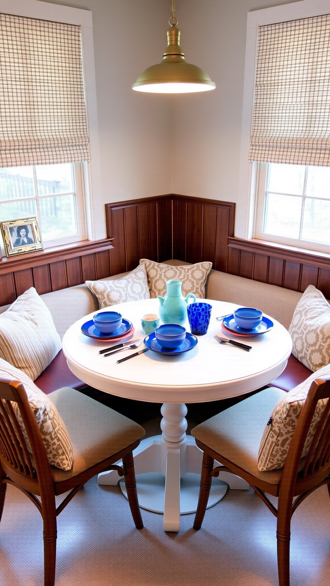 4 cozy breakfast nook 4. Cozy Breakfast Nook