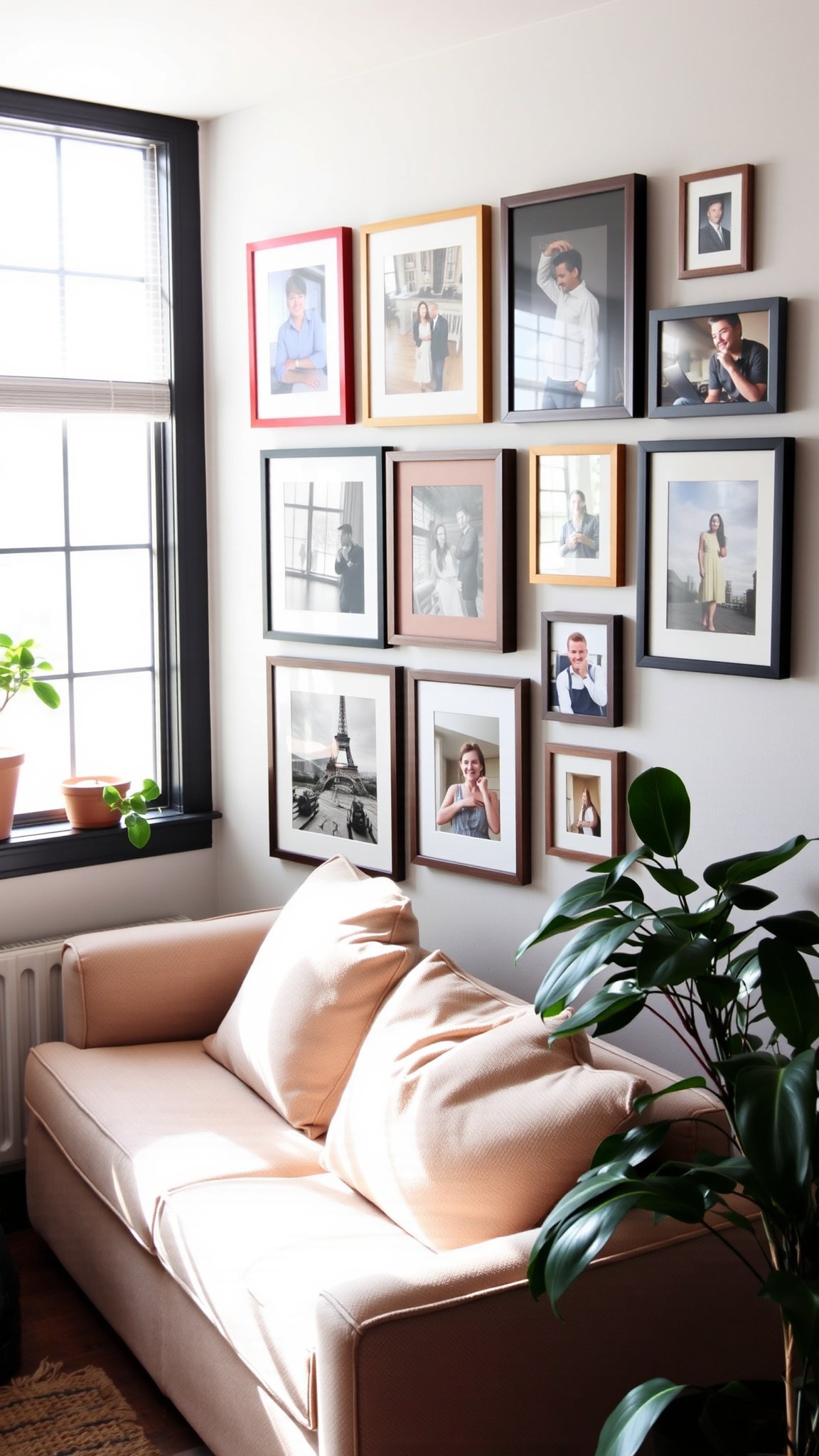 4 create a gallery wall 3 4. Create a Gallery Wall