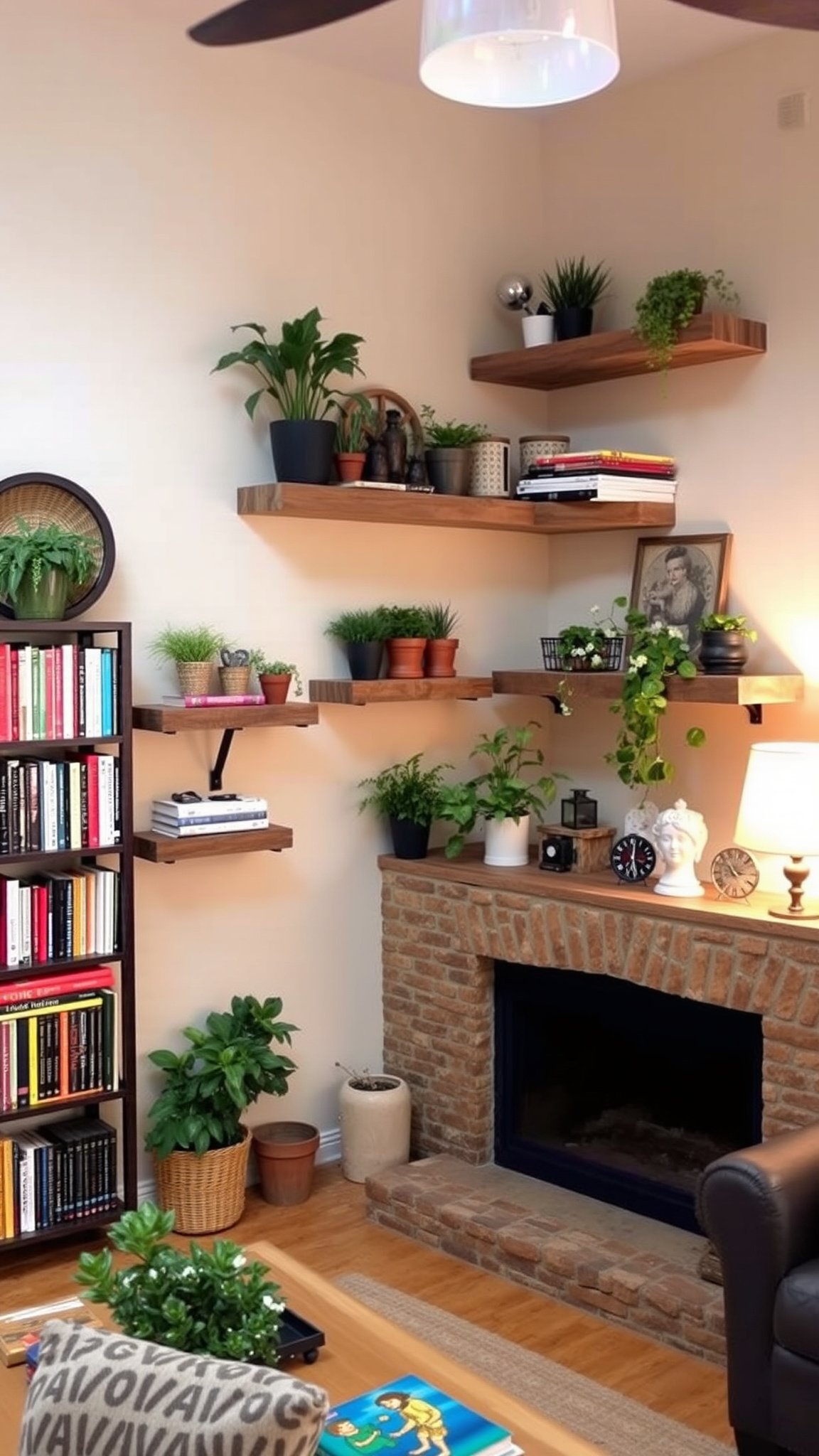 4. DIY Wall Shelves