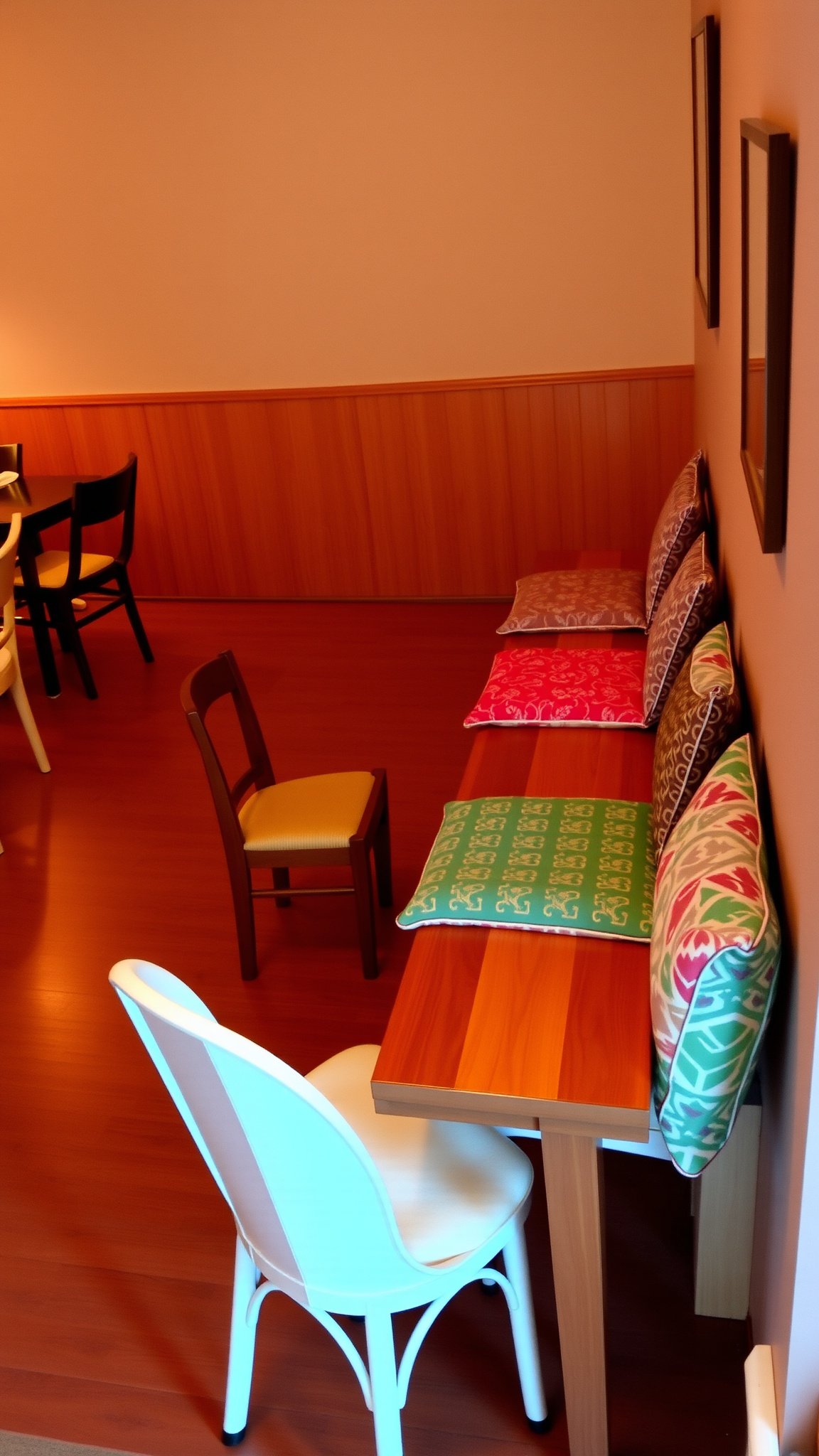 4. Farmhouse Bench Seating