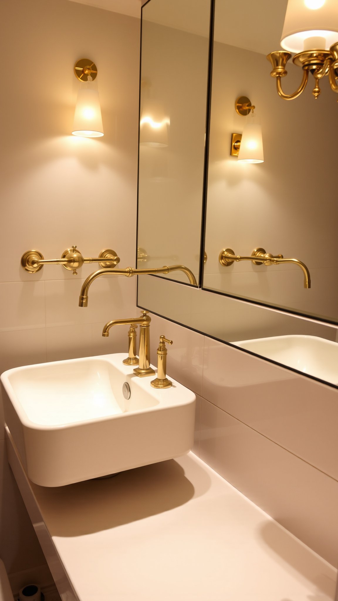 4. Gold Faucets